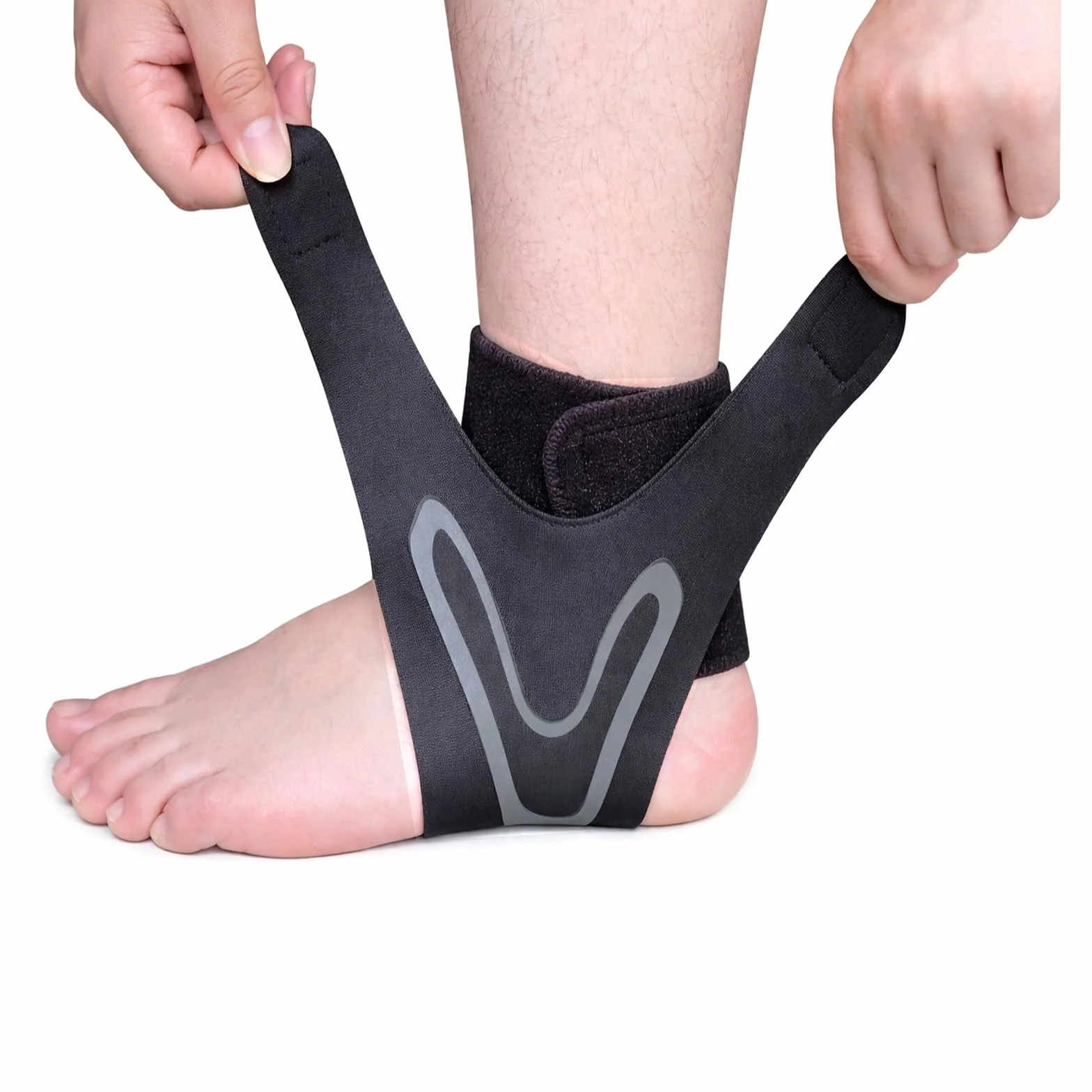 ChevillèRe Entorse,ChevillèRe De Maintien Sport, Chevillères Pour Hommes & Femmes, Confortable Et RéGlable, S(Pied gauche)
