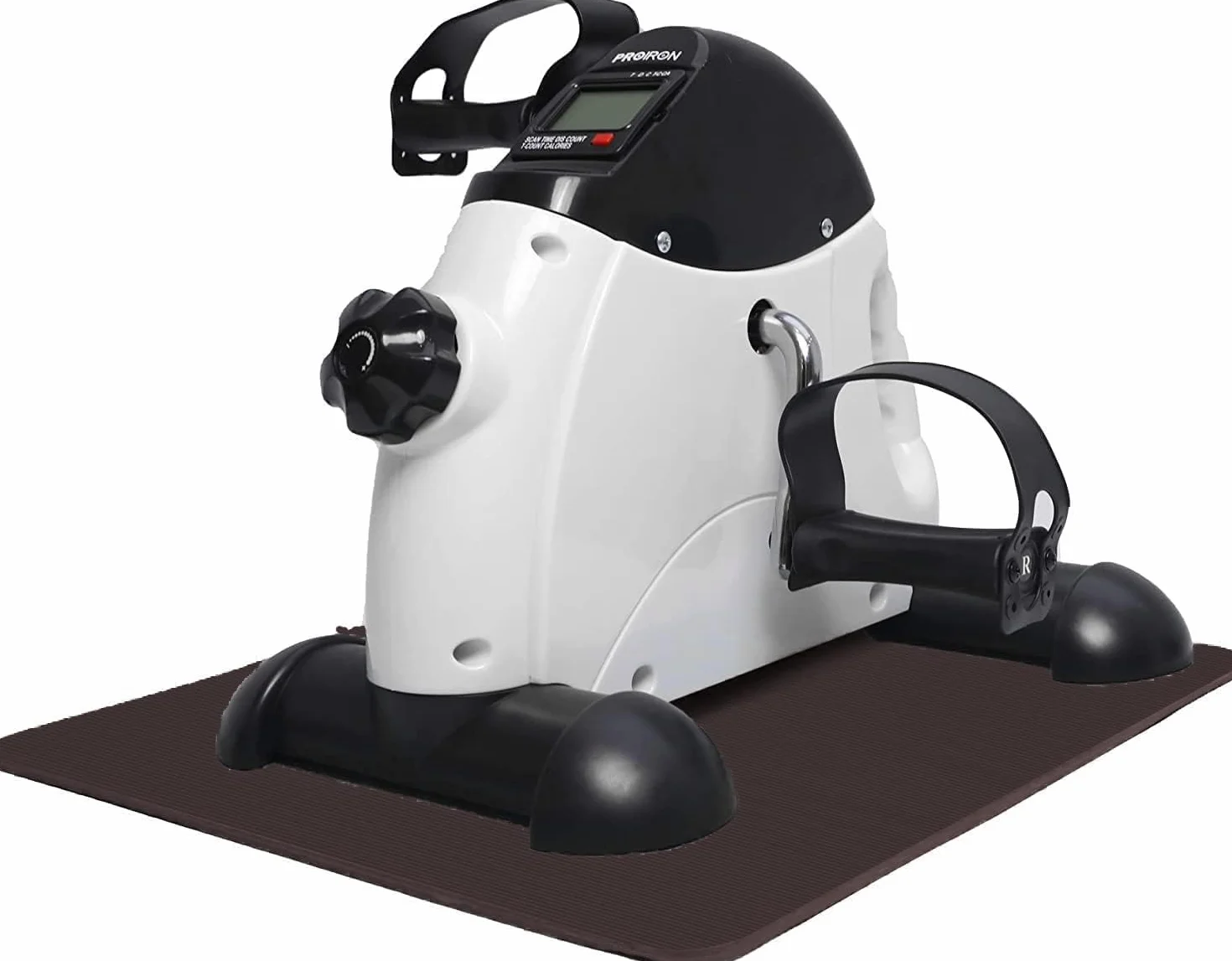 PROIRON Mini Vélo d'Appartement, Pédalier Résistance Réglable, Écran LCD