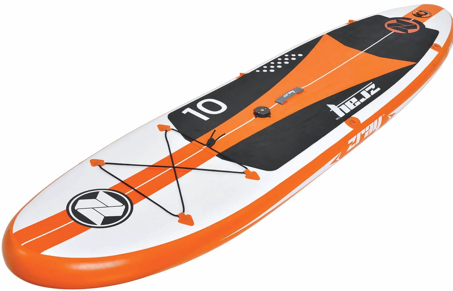 Zray, Sup Stand Up Paddle Gonflable Windsurf 10', PB-ZW1, Planche Gonflable Dropstitch avec Pack Pagaie, Voile/Gréement, Leash, Pompe, Sac de Transport et Kit, Jusqu’à 120kg, 246l, 305x76x15cm