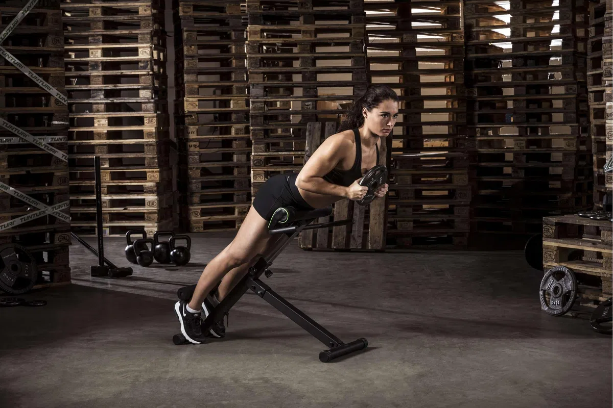 Tunturi CT40 Banc de Musculation Abdos/Lombaires