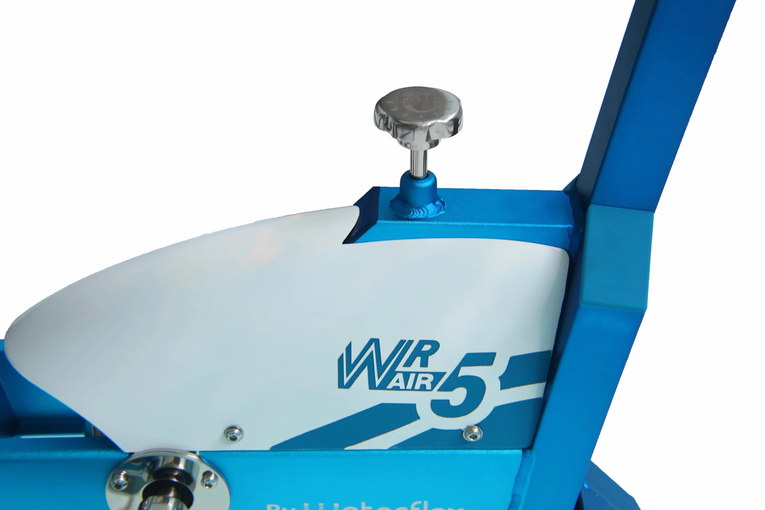 Aquabike Aluminium WR5 WX-WR5A - Vélo Piscine Spinning - Résistance Hydraulique - Réglages Mécaniques - Utilisation Pieds Nus - Prof. 1,1-1,6m - WX Water Flex Water Fitness Expert