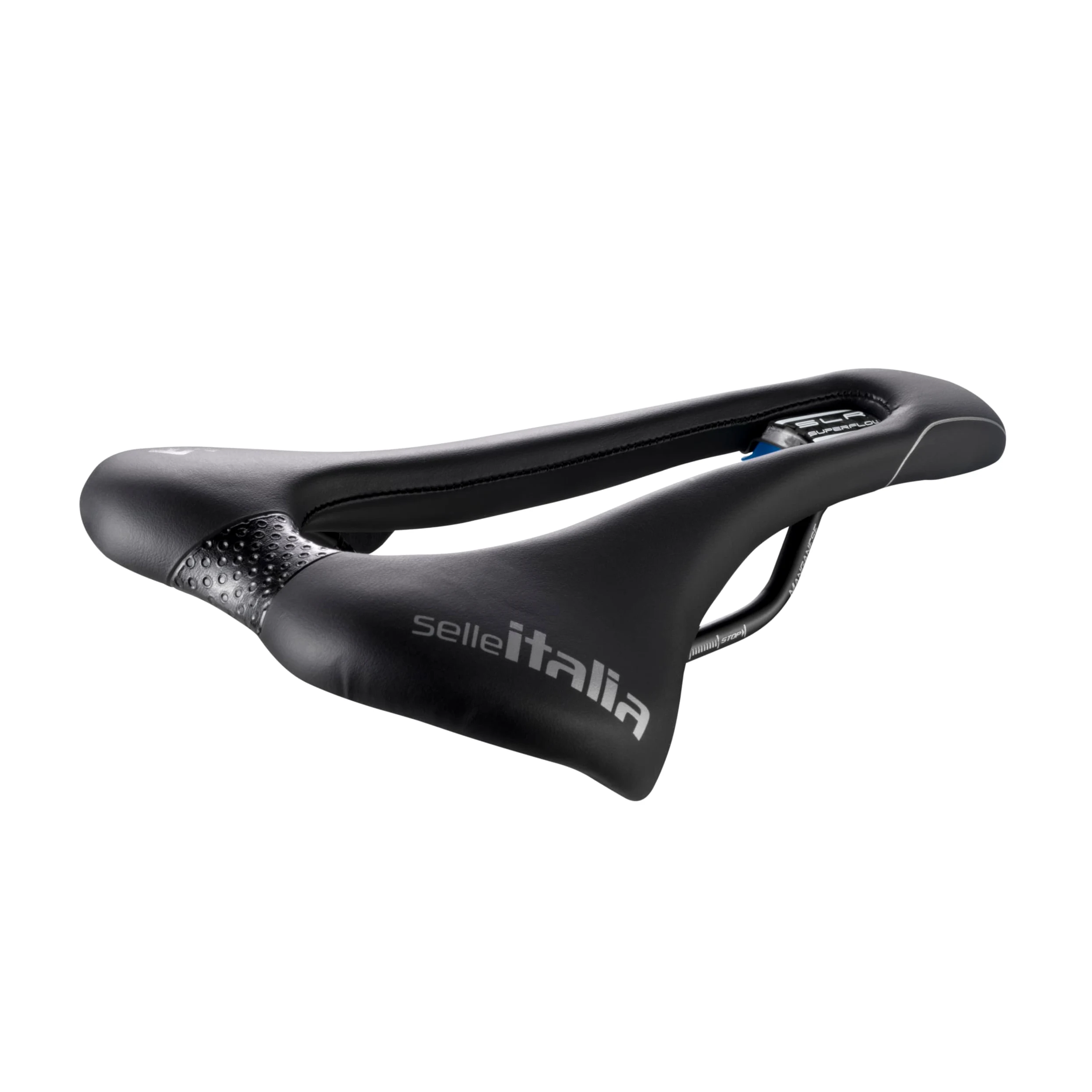 Selle Italia SLR TM Superflow - Selle de Vélo de Route, Design Iconique SLR avec Trou Superflow, Cadre en Manganèse