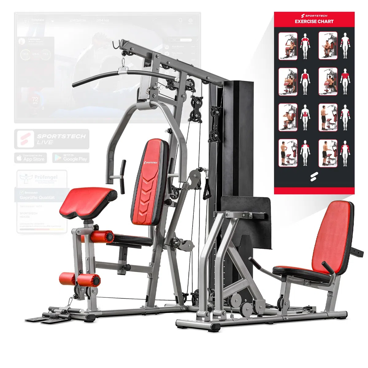 Sportstech - Station De Musculation