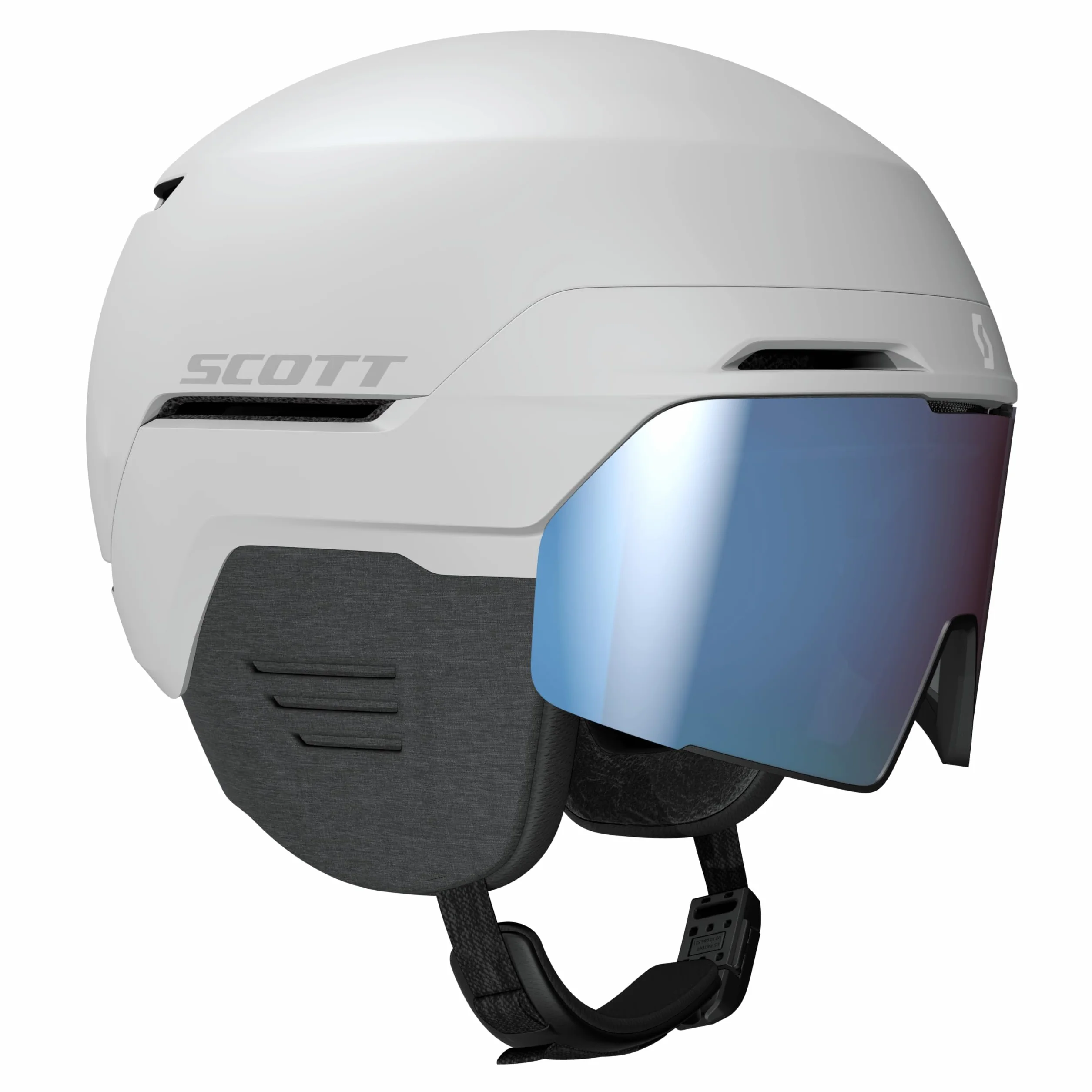 Scott Casque Blend Plus LS Mixte, Blanc, M