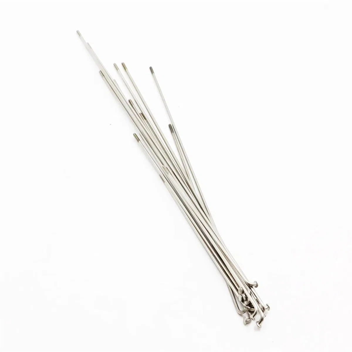 Rayons de vélo électrique 36 pièces pour roue de moteur 12G/K rayons de vélo courbés vélo électrique rayons de roue en acier argenté pour VTT vélo de route (couleur : 12G 220MM)