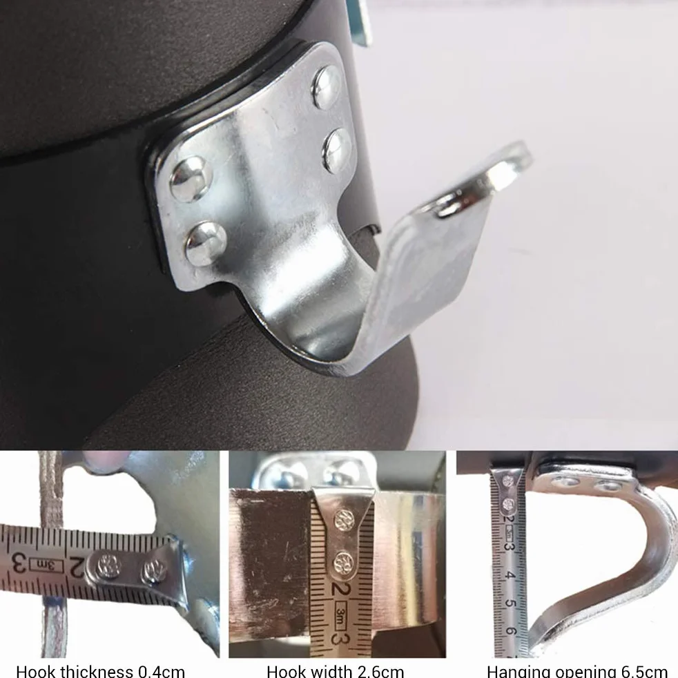 Keenso Bottes D'inversion Anti-gravité, Bottes de Traction Suspendues avec Rembourrage en Mousse Confortable et Serrures Sûres (Noir) pour Équipement de Fitness, Corps de Fitness