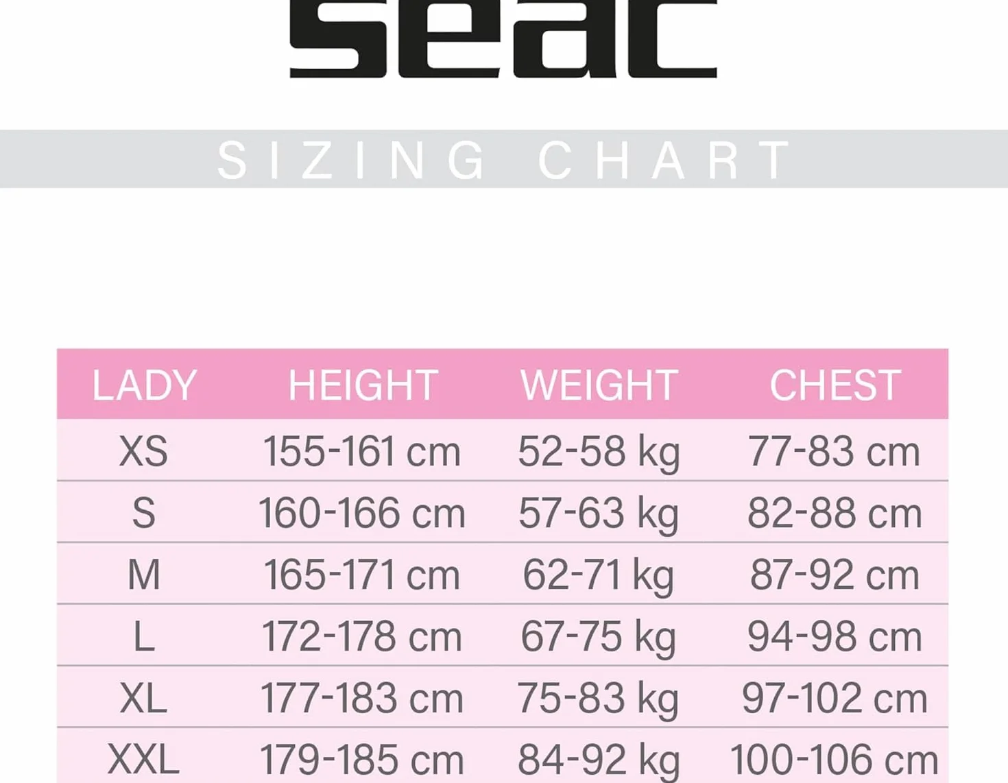 Seac Ciao Lady, Combinaison Shorty Neoprene Femme 2.5 mm pour Plongée, Natation, Activités Aquatiques