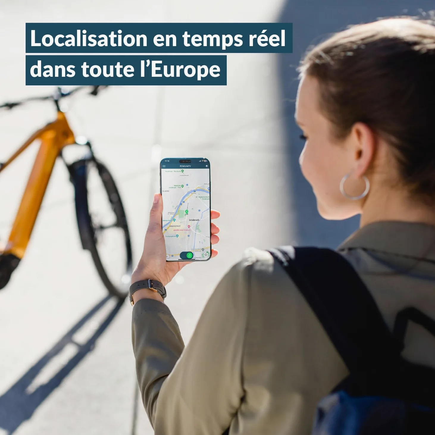 BikeTrax Traceur GPS Vélo Électrique - Compatible avec 95% des Marques, Protection Contre Le Vol Puissante, Suivi en Temps Réel Via App iOS et Android, Inclus : Système d’Alerte et Carte SIM