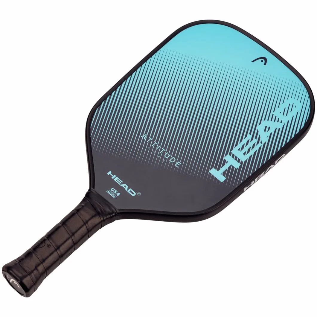 HEAD Attitude Core Pickleball Paddle, Bleu/Noir