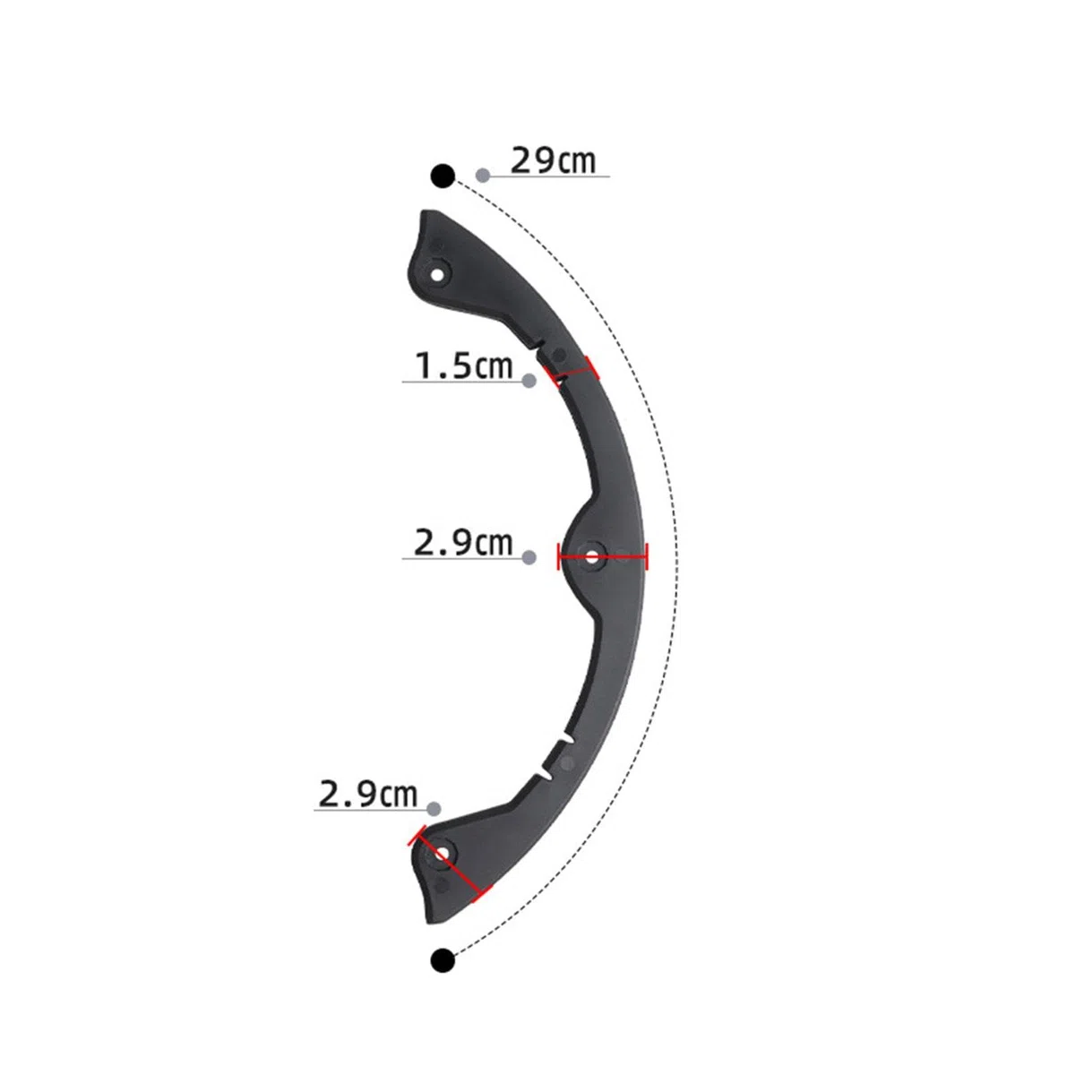 perfk Bande de Protection de Snowboard en Silicone, 2 pièces, Couverture de Bord, Garde de Pont de Planche à roulettes Standard
