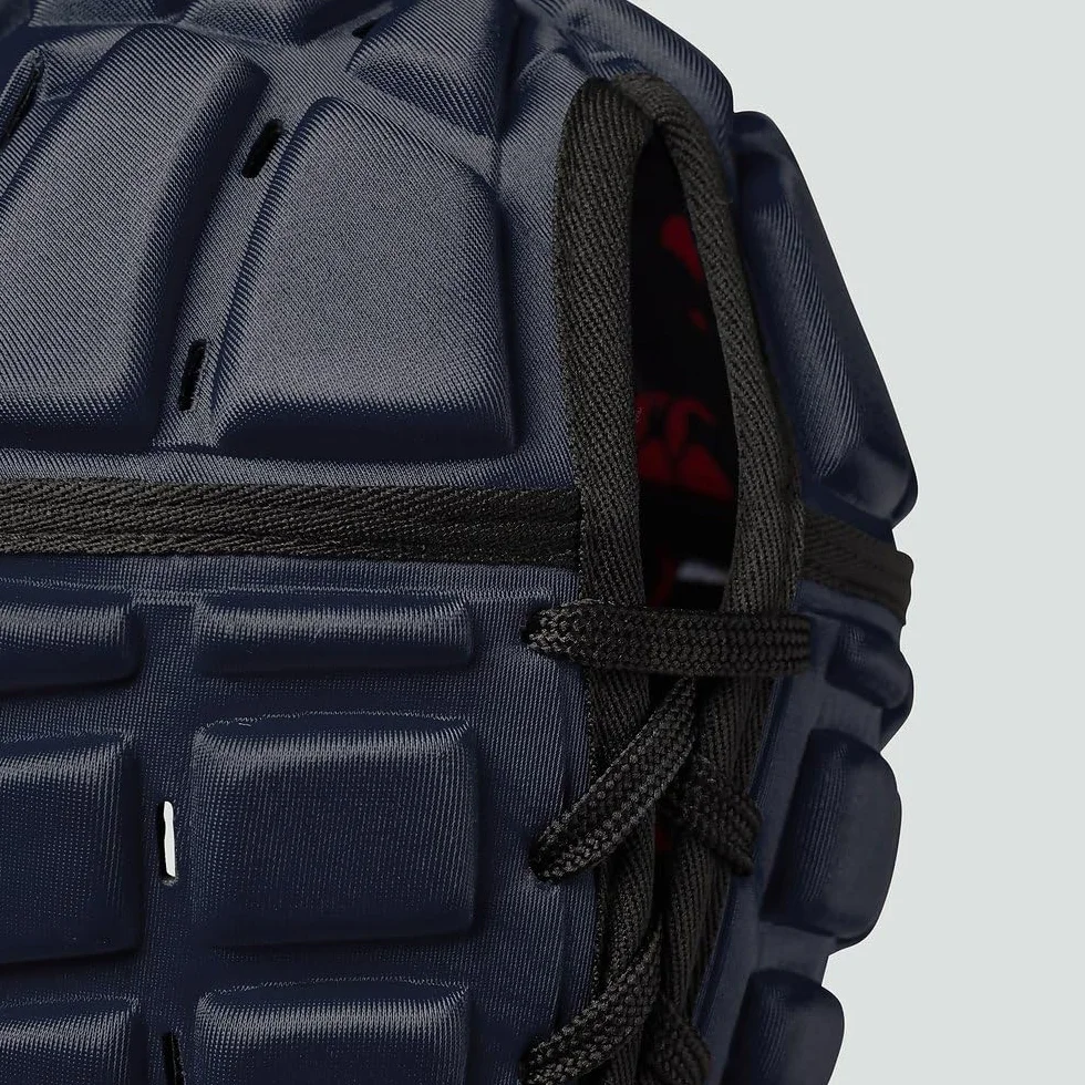 Canterbury Casque de Rugby Raze Adulte Unisexe, Couverture Complète, Mentonnière Souple, Rembourrage en Mousse