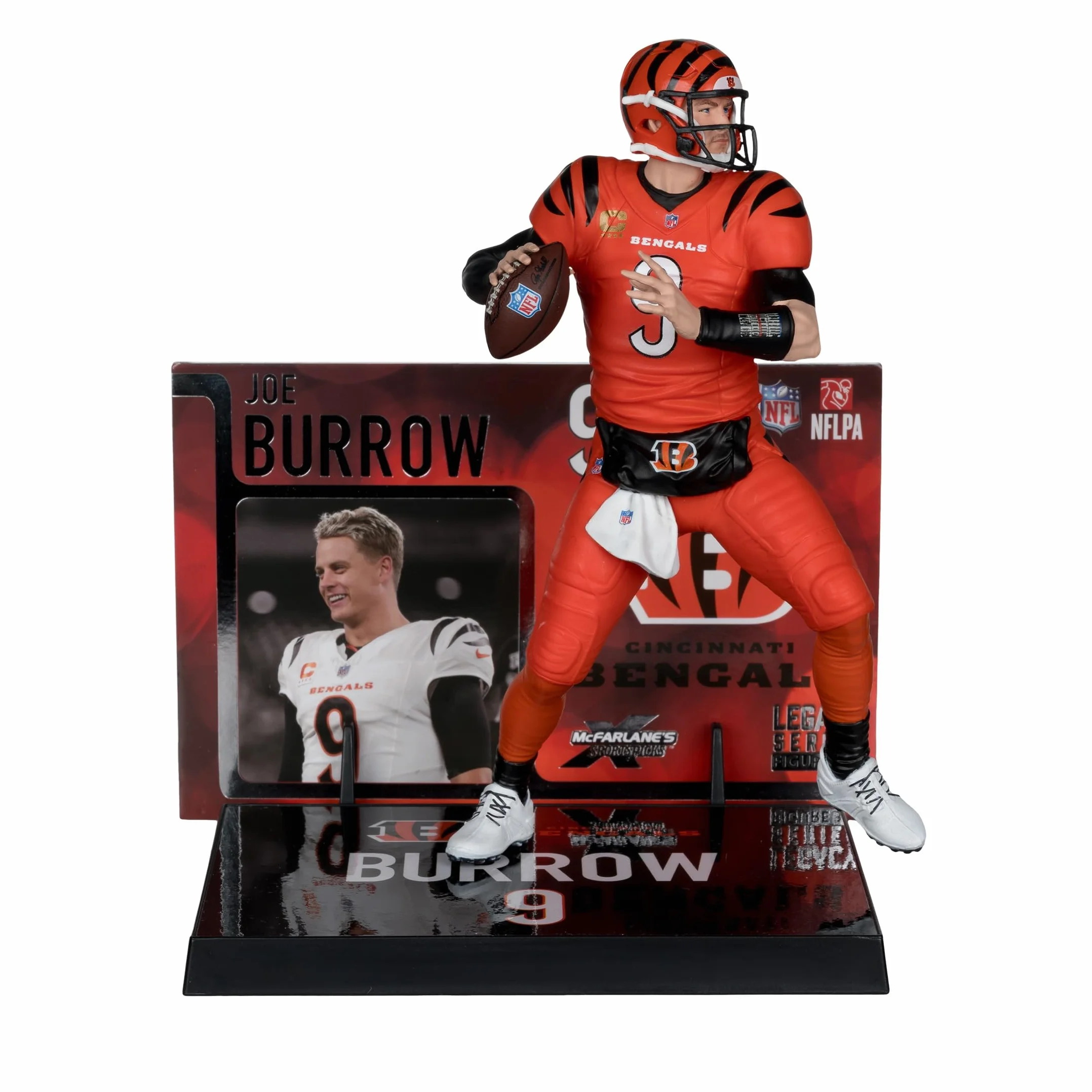 Joe Burrow (Cincinnati Bengals) NFL Figurine McFarlane 17,8 cm