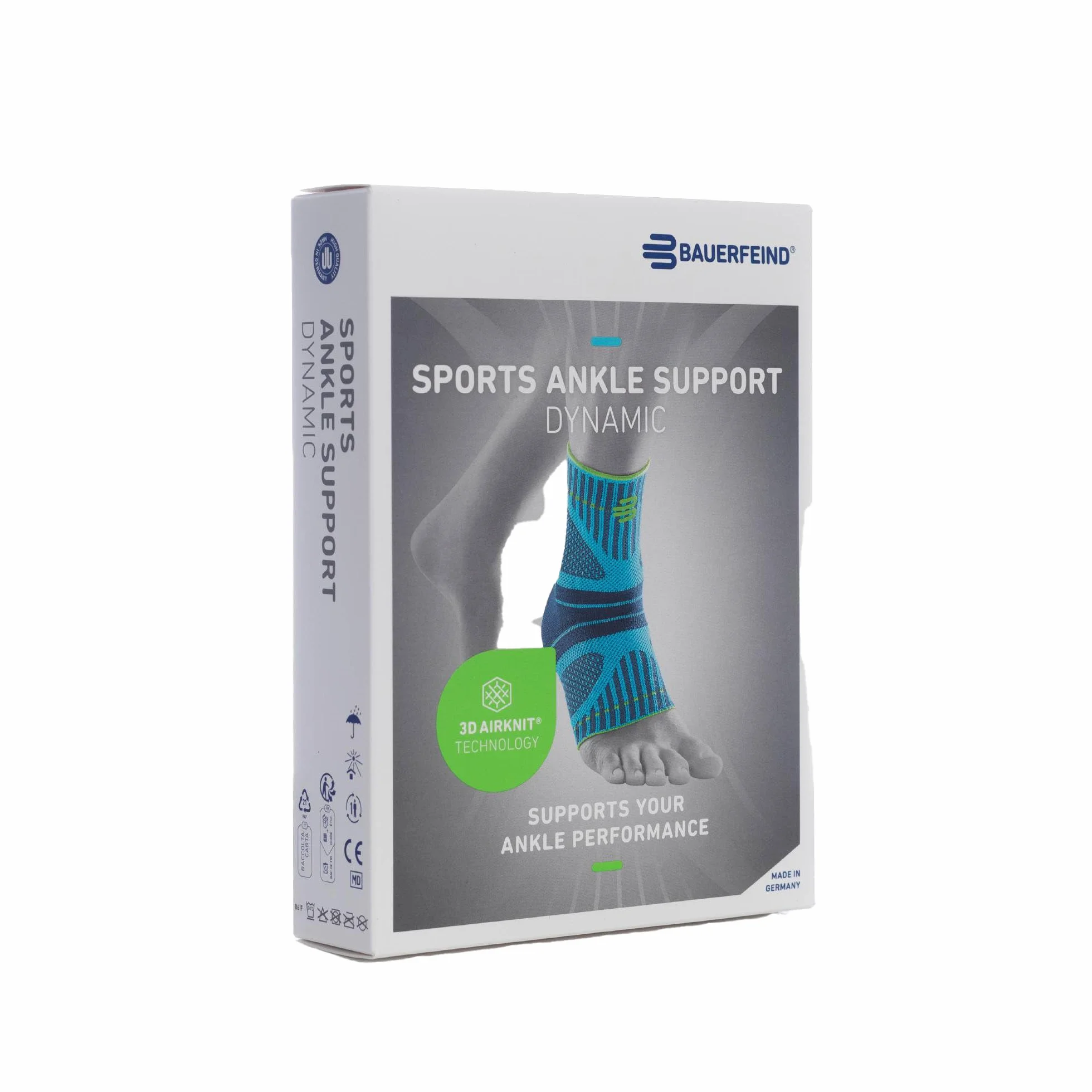 BAUERFEIND, 1 Chevillère de Sport Unisexe, pour Soutenir la Cheville Pendant Le Sport, pour la compétition et l'entraînement