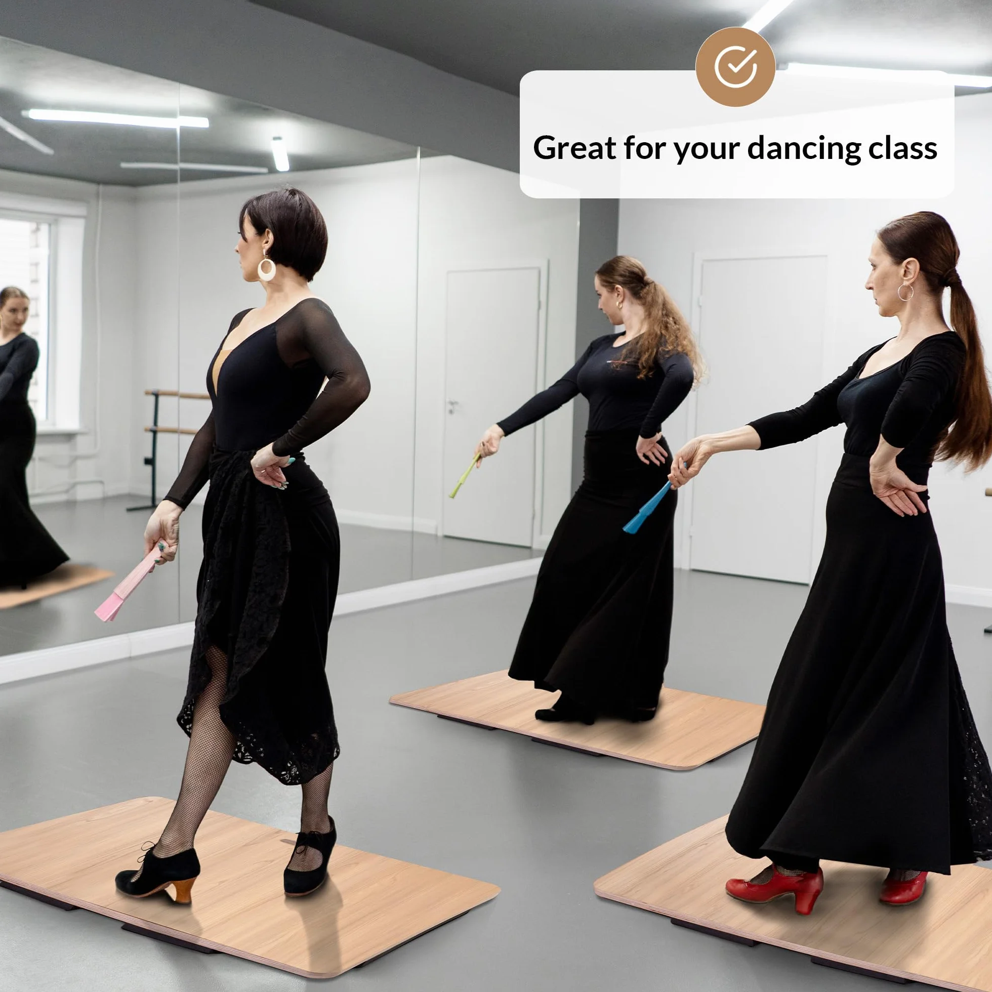 Planche De Claquettes Pour Danse | Plancher De Danse Portable Toute Surface | Plancher De Claquettes Coussiné | Plancher Pratique Danse A La Maison Et Studio | Plancher Pratique Danse Pour Danseurs