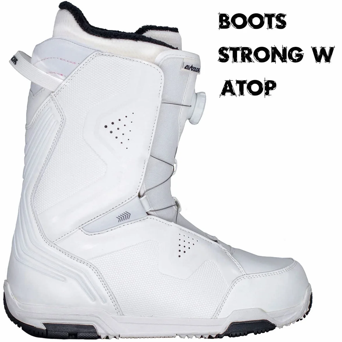 AIRTRACKS Snowboard Set Pack Planche Polygonal Hybrid Rocker + Fixations Master W + Chaussures + SB Sac 138 144 148 154 cm