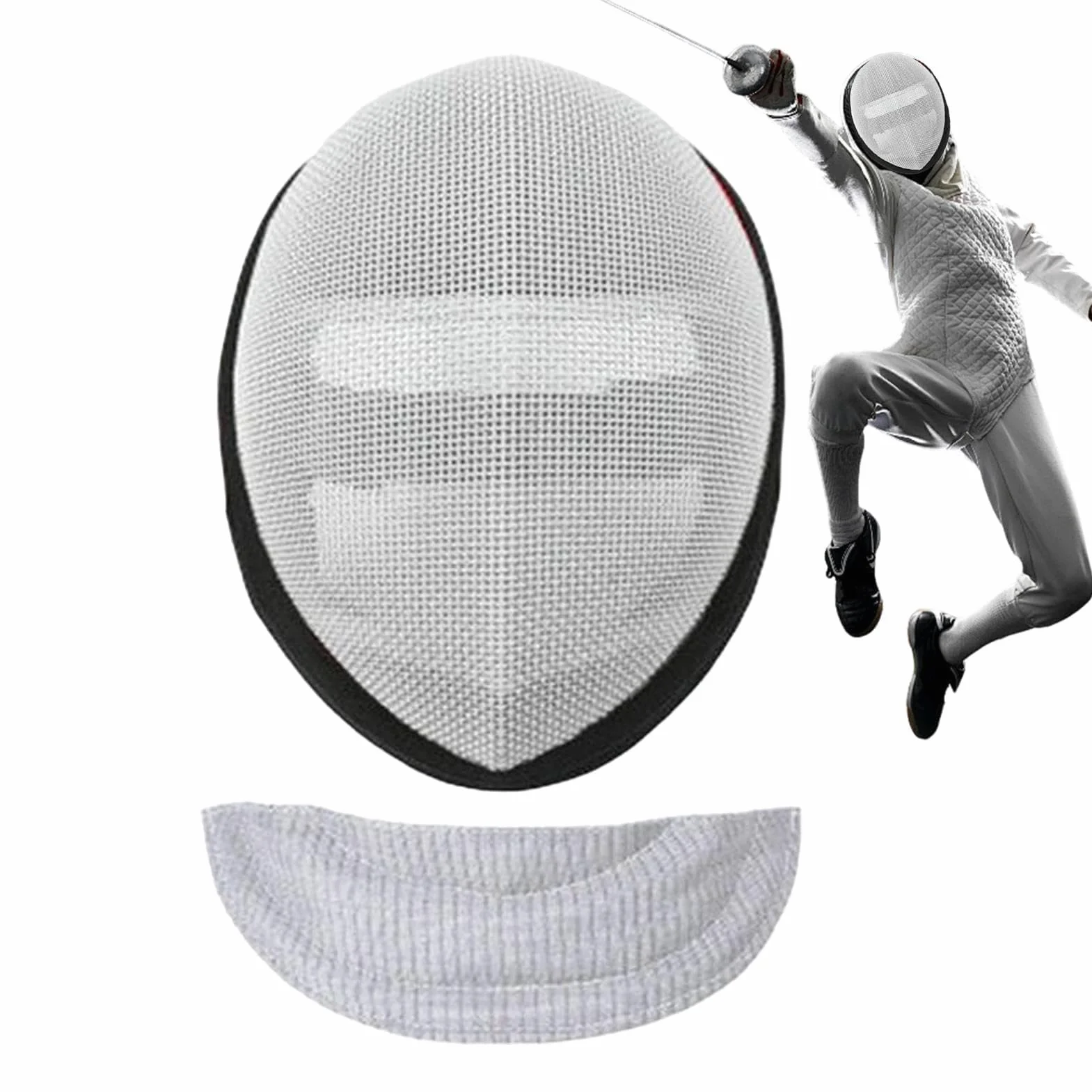 Casque d'Escrime - Masque Sûr, Équipement Solide et Respirant pour les Athlètes