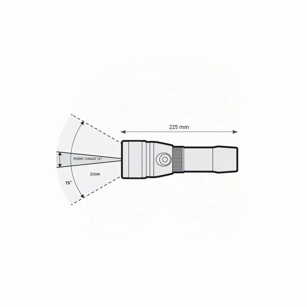 Mares EOS 32LRZ, Torche Rechargeable sous-Marine, Adulte Unisexe, Aluminium, U