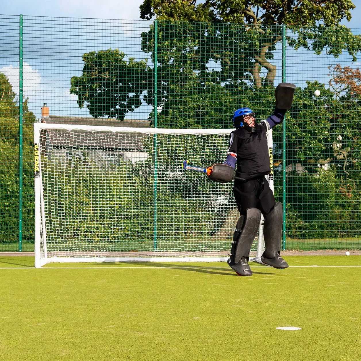 FORZA But de Hockey sur Gazon – Poteaux 3m x 1,8m en PVC Imperméable