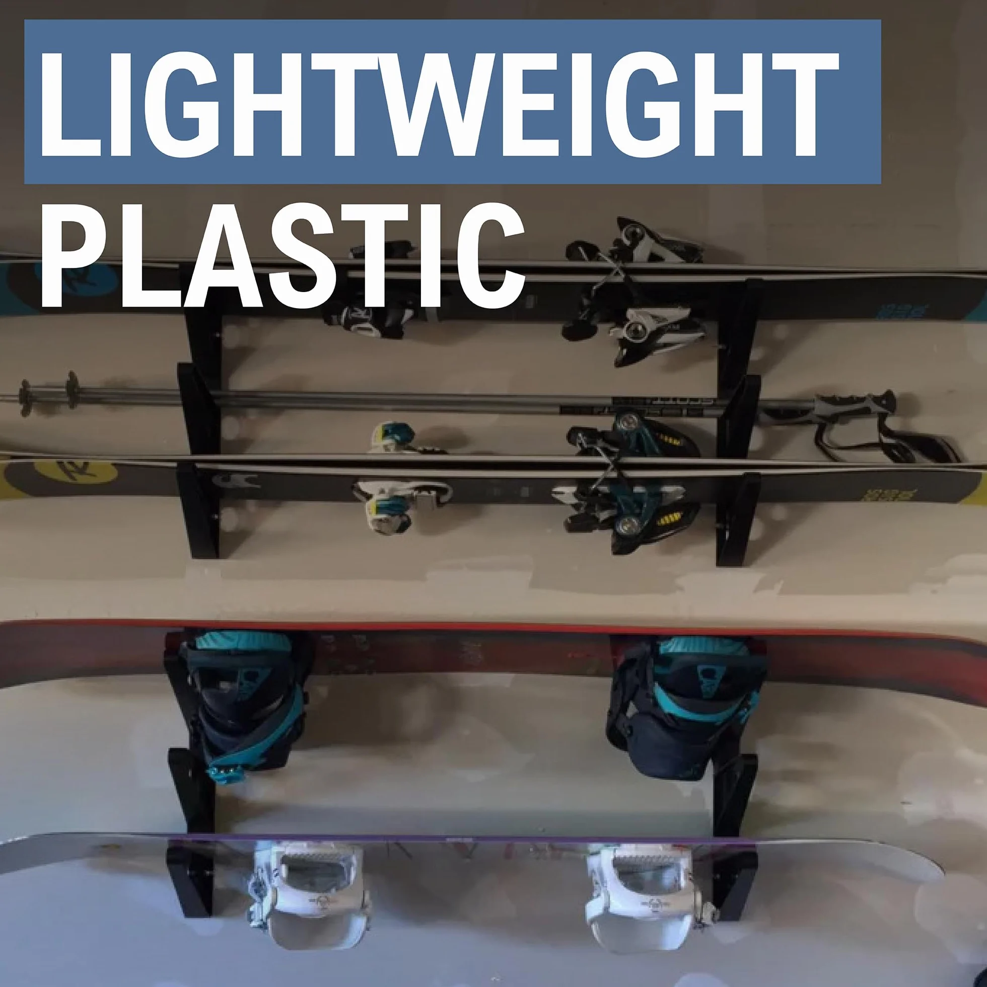 StoreYourBoard Support de rangement pour ski et snowboard