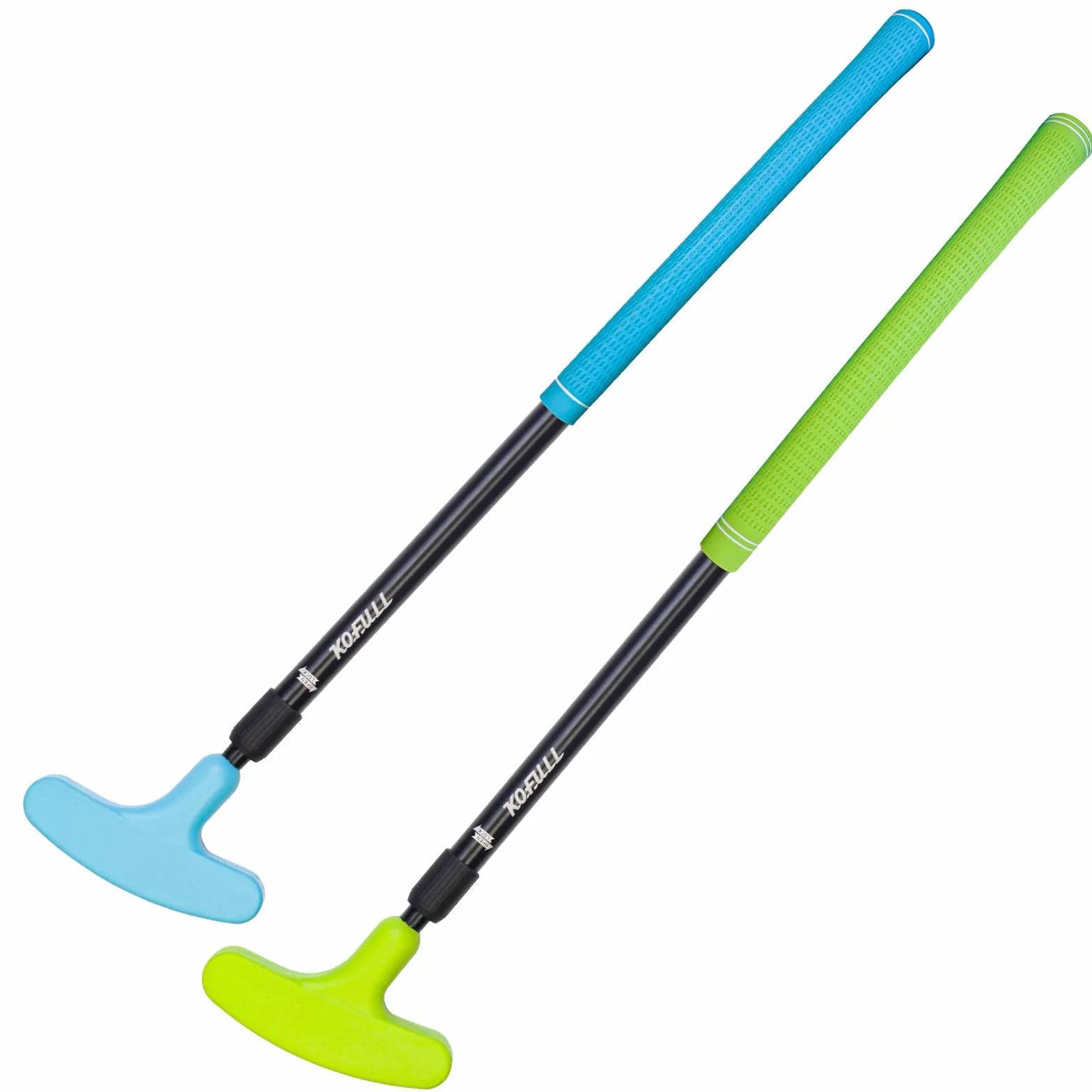 Crestgolf Mini Putter de Golf, Putter en Caoutchouc Bidirectionnel, Putter de Golf en Caoutchouc. Pack de 2/6 Putter de Golf pour Droitiers ou Gauchers