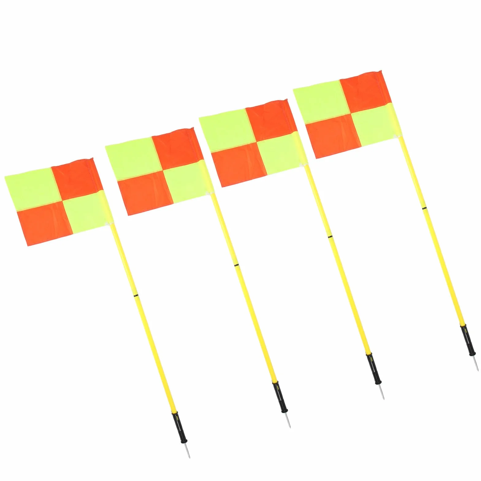 Polons Football Training Field Corner Flags Équipement de Foot