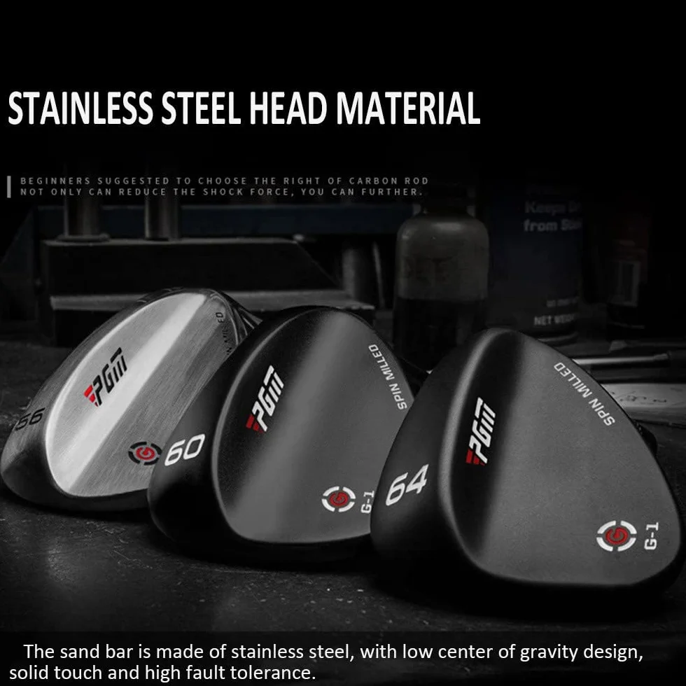 Perfect Golf Wedges Game – 50/52/54/56/58/60/62/64 degrés Golf Wedges Sand Wedges pour femmes et hommes droitiers