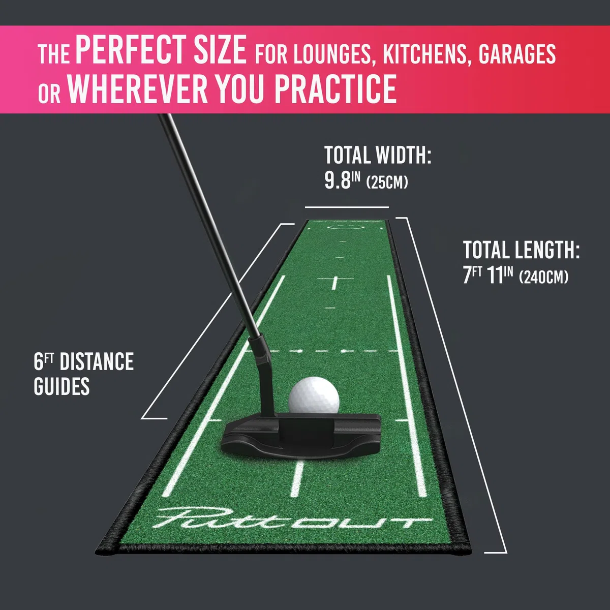 PuttOut Slim Tapis de