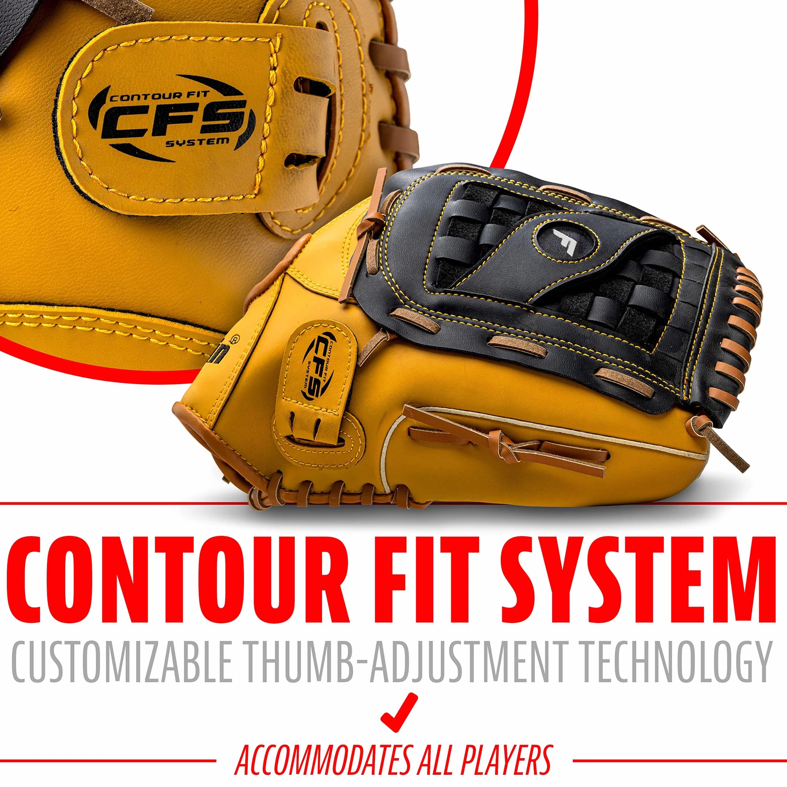 Franklin Sports Field Master Series Gants de Baseball