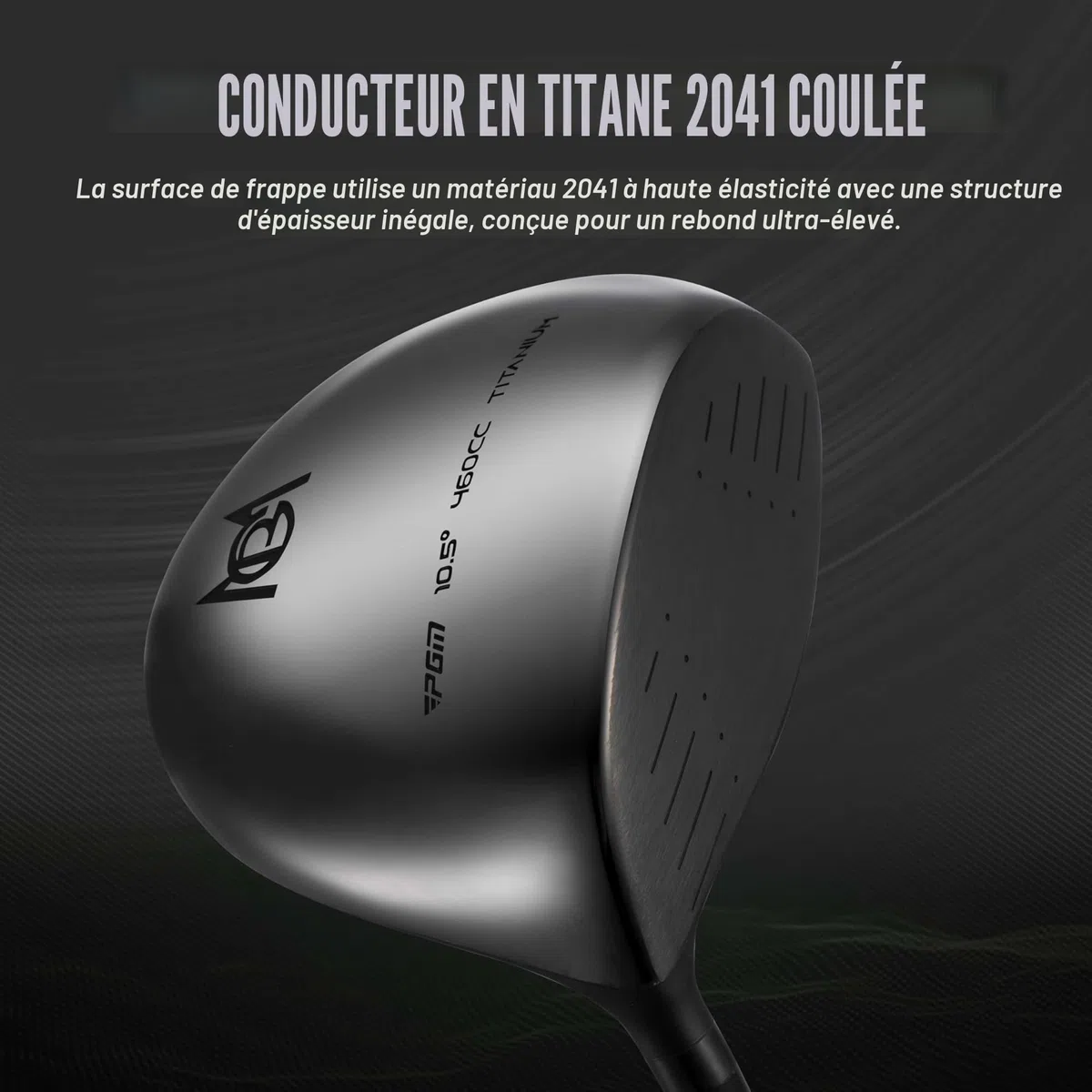 PGM Ensembles complets de clubs de golf pour homme - 13 pièces - 3 bois (#1,3,5), 1 hybride (#4H), 6 fers (#5,6,7,8,9,PW), 2 Sand Wedge (52°, 56°), 1 putter - Sac de support de golf, droitier
