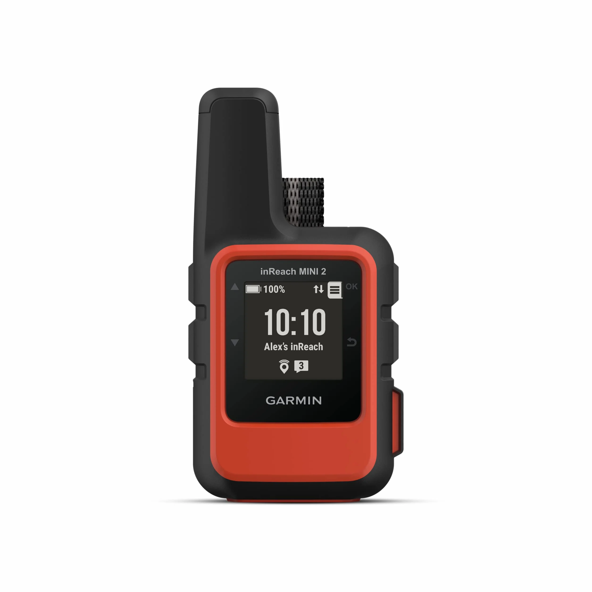 Garmin inReach Mini 2, Rouge - Balise de Communication par Satellite légère et compacte avec Navigation GPS