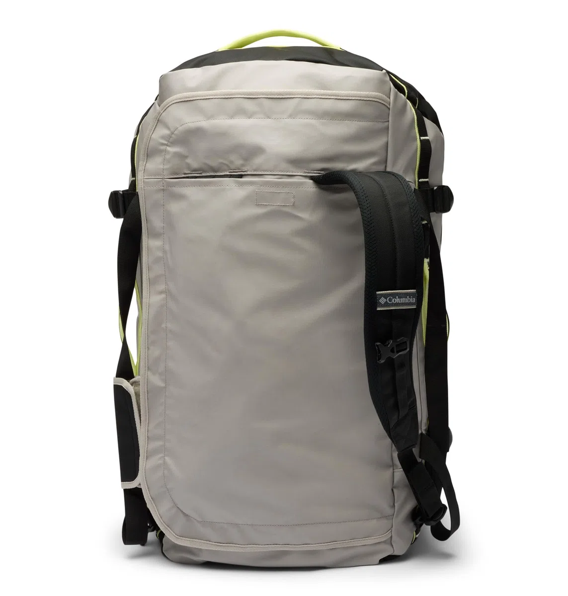 Columbia Landroamer Sac de Sport Unisexe 60 l, Gris Silex/Noir/Citron Haze, Taille Unique