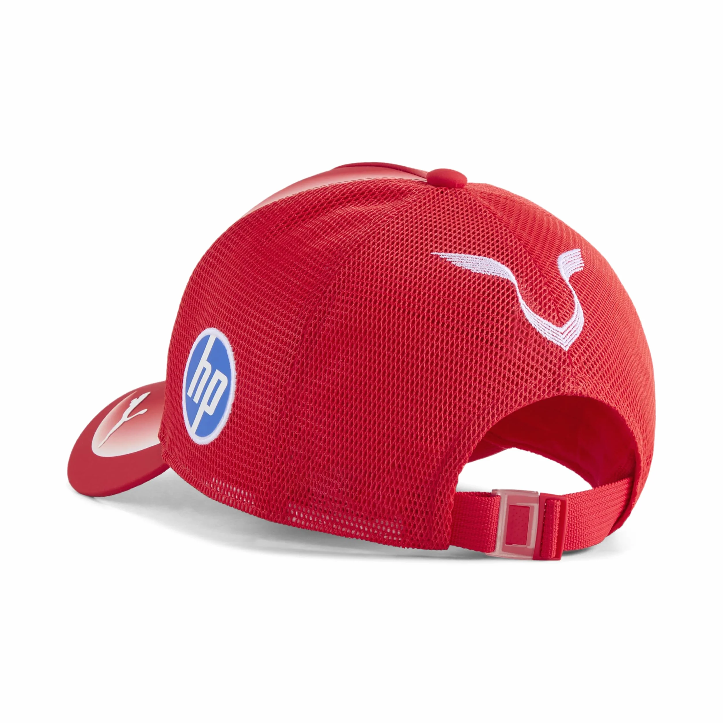 PUMA Casquette Trucker Enfant Scuderia Ferrari F1 2026 Lewis Hamilton Rouge Taille Unique