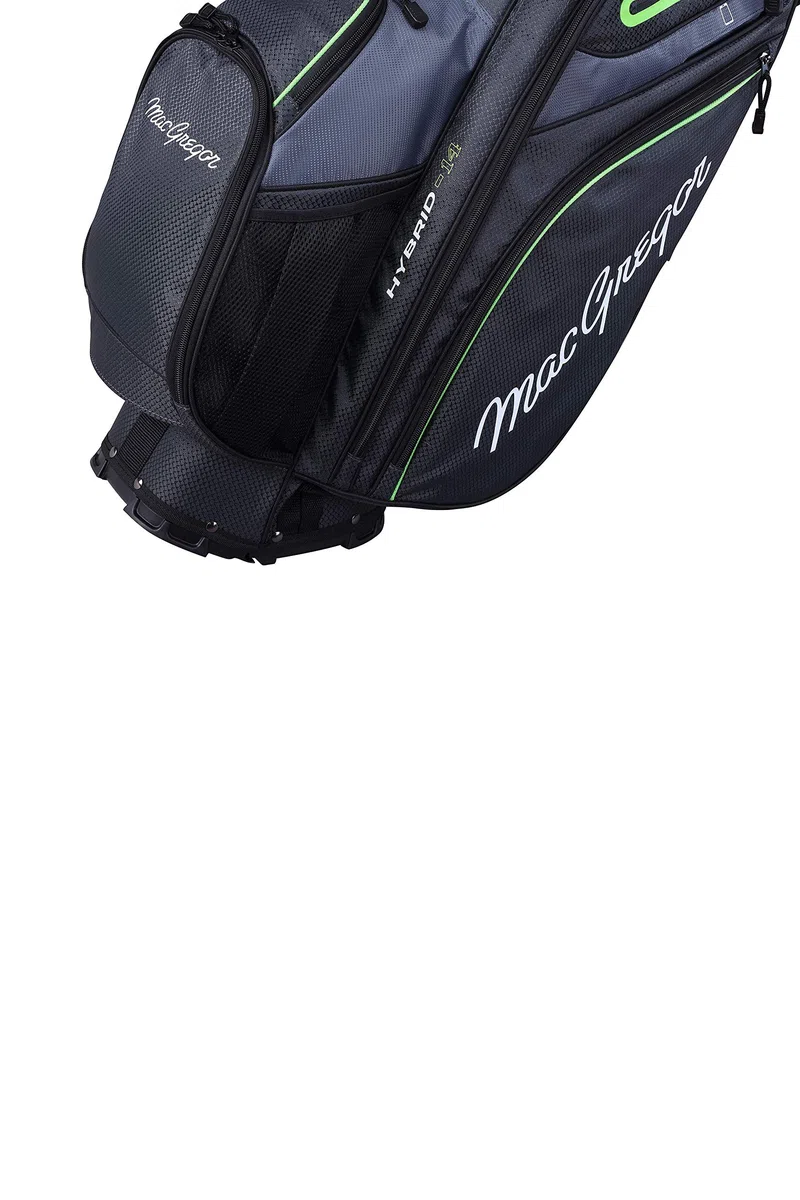 MACGREGOR Macbag146 Mactec Hybrid 14 Golf Club Stand Carry Trolley Bag Golfbag Men's