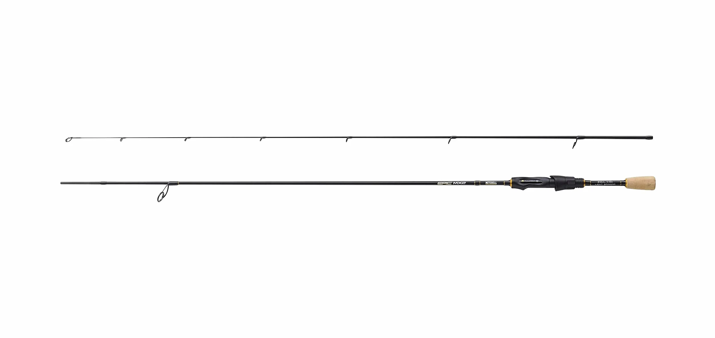Mitchell Epic MX2 Spinning Rod – Lightweight Carbon Fishing Rod for Freshwater & Lure Angling | Fast Action, EVA Handle | Ideal for Trout, Perch & Predator Fishing | Multiple Sizes