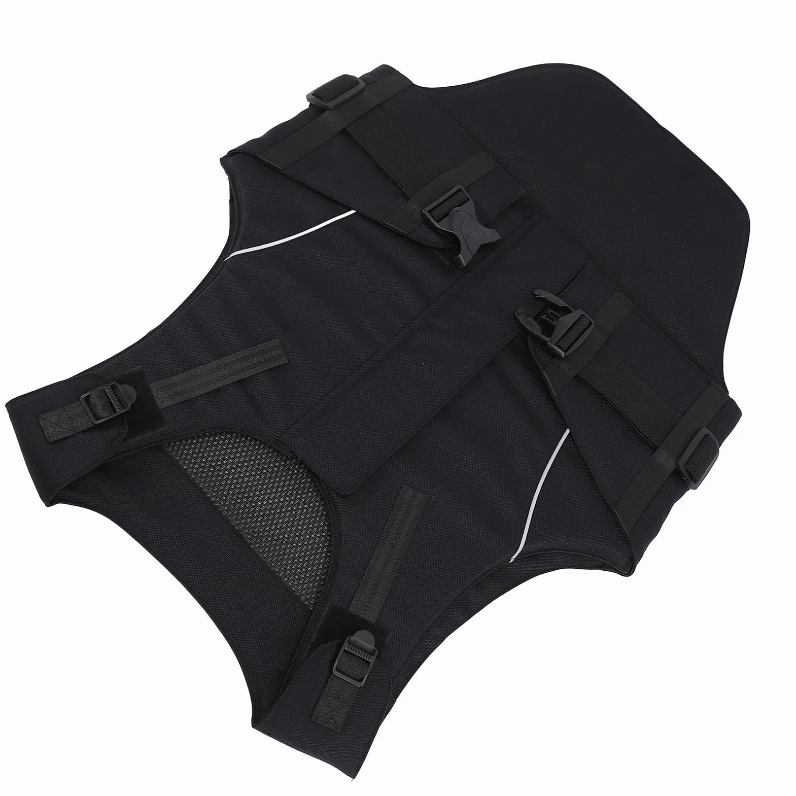 Tbest Gilet équestre rembourré en mousse de sécurité absorbant les chocs pour l'équitation, les courses en plein air