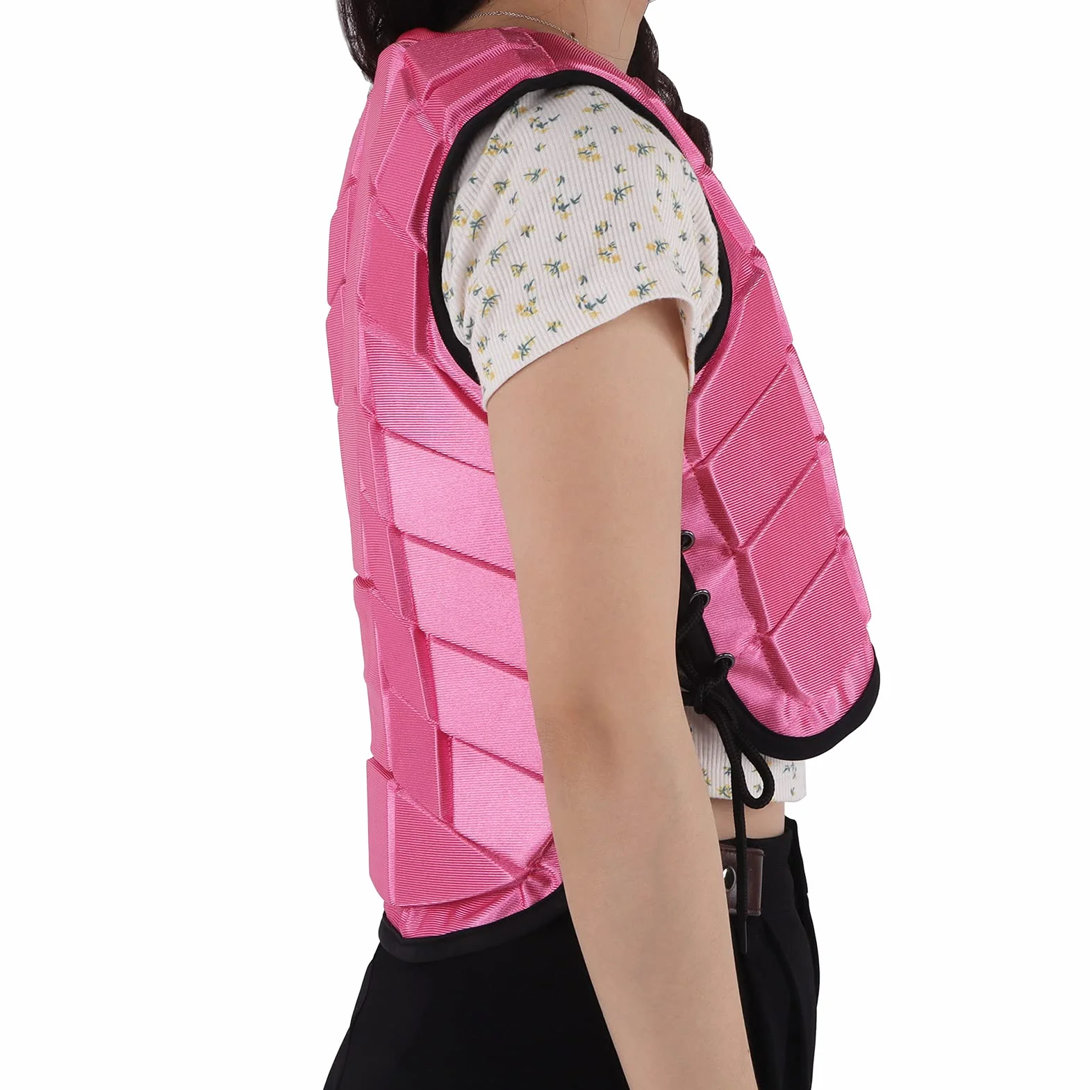 Yctze Gilet d'équitation pour Enfants, équipement de Protection d'équitation rembourré en Mousse, Protection du Corps pour Enfants et Comforta, Gilet 'équitation pour, 'équitation, du Corps