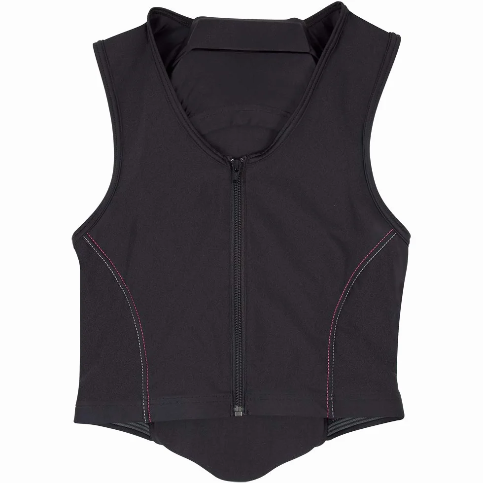PFIFF Protection dorsale enfant Motif ange gardien Noir/rose Taille XL