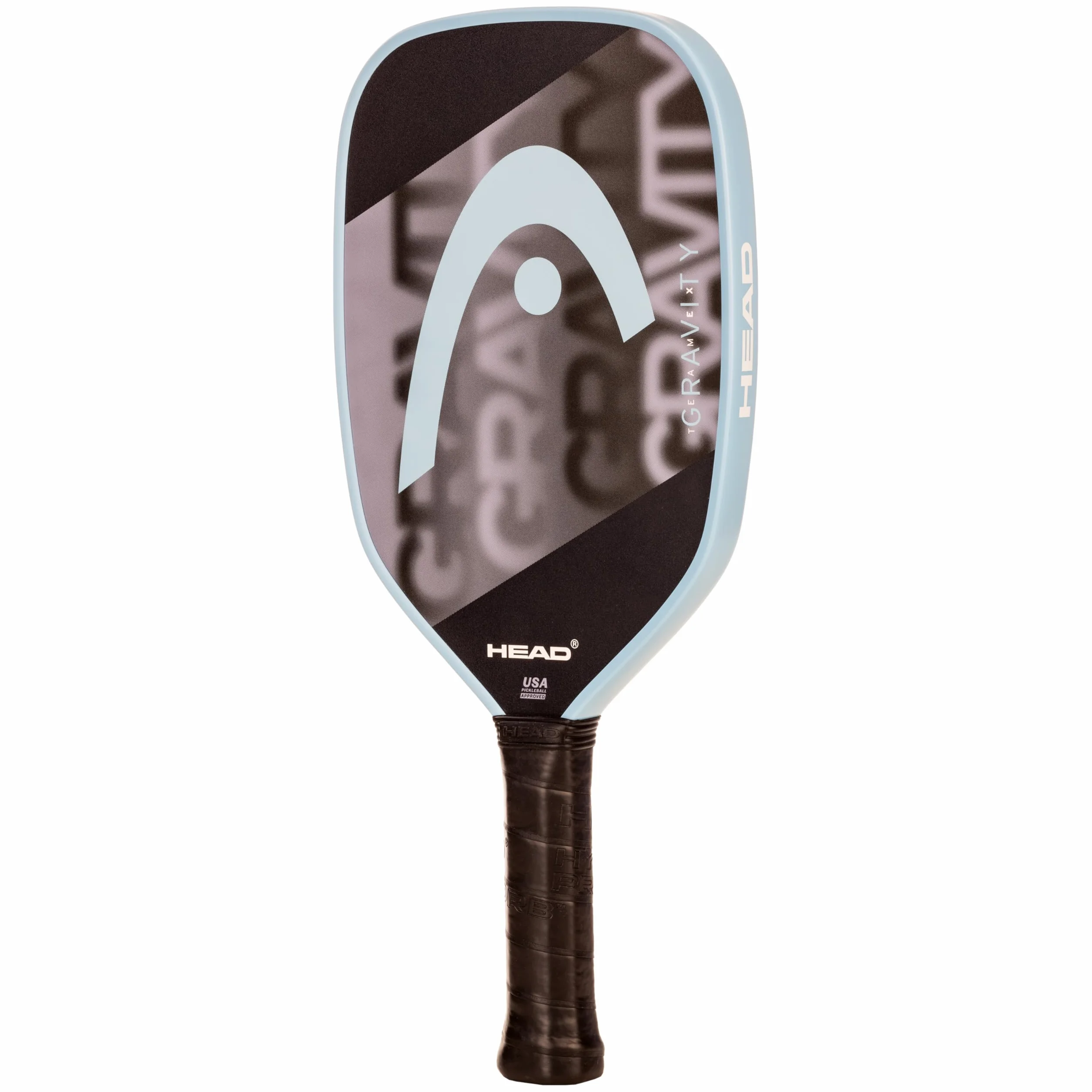 Gravity Team Ex Raquette de Pickleball, Noir/Gris