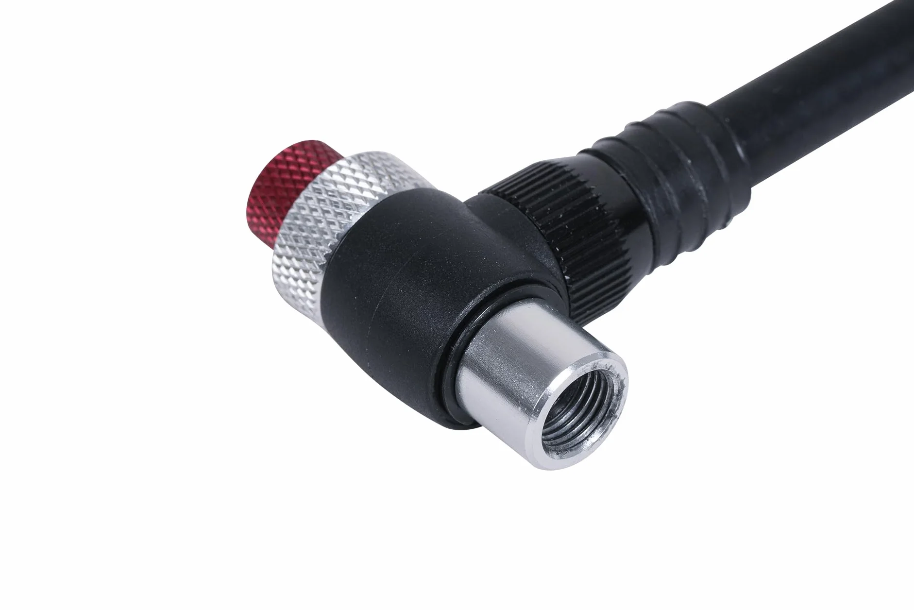 ZEFAL Z Shock - Pompe Amortisseur VTT - Pompe Haute Pression VTT 25 Bar / 360 Psi pour Pneus Vélo, Fourche et Amortisseur avec Manomètre - 235 g, Noir/Argent