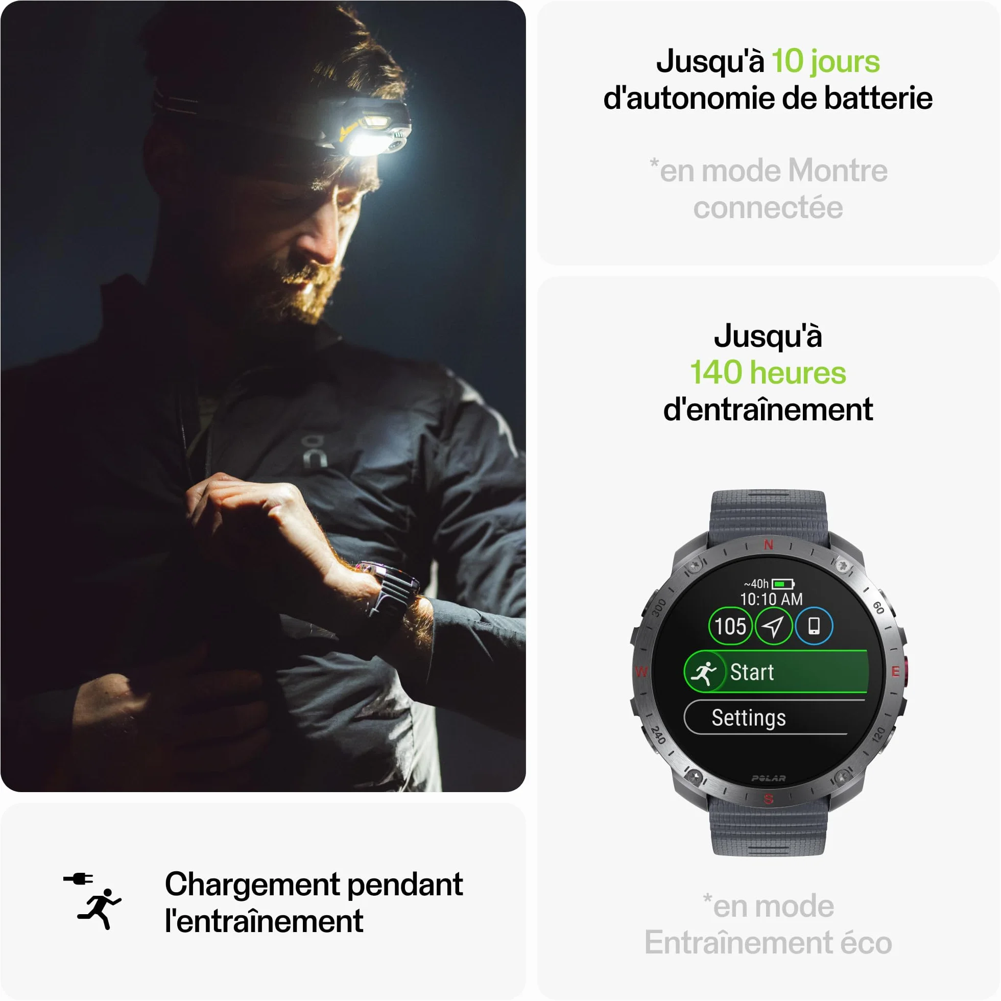 Polar Montre Grit X2 Pro