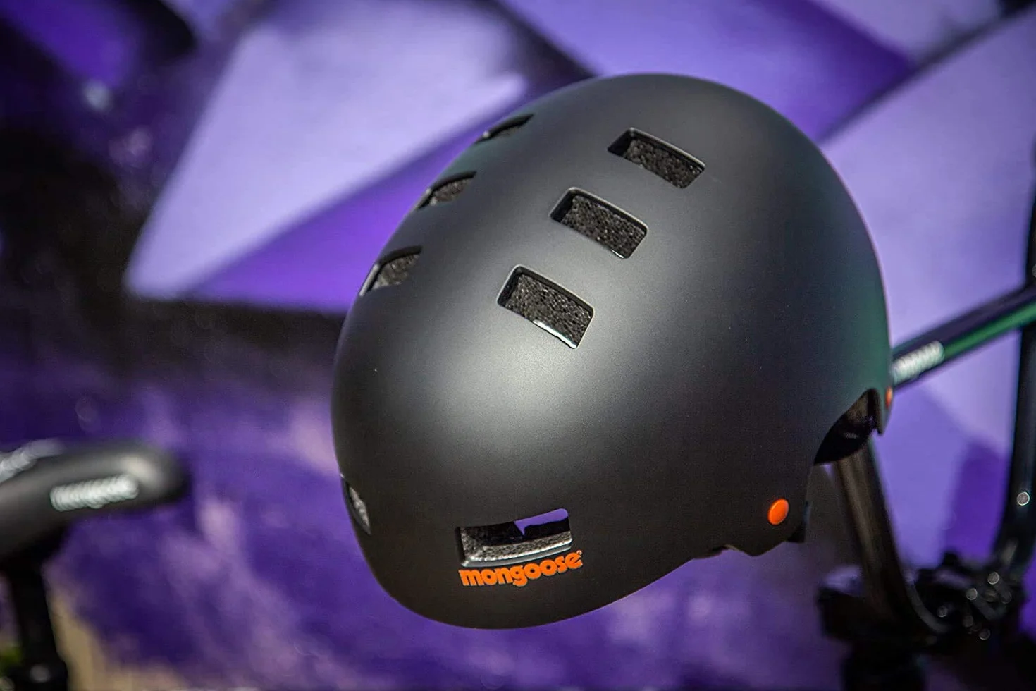 Mongoose Urban Hardshell Helmet for Scooter, BMX, Cycling and Skateboarding Unisex-Adult