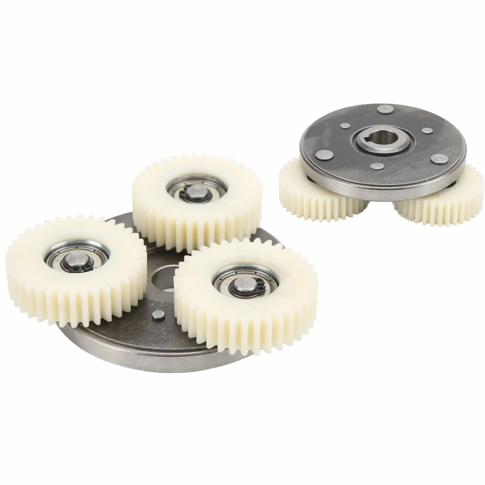 BuyWeek Kit d'embrayage et Engrenages de Moteur de Vélo Électrique, Engrenages Planétaires en Nylon 36T et Embrayage 88 mm Compatible avec Vélo Électrique Bafang, pour Moteur 500W à 750W