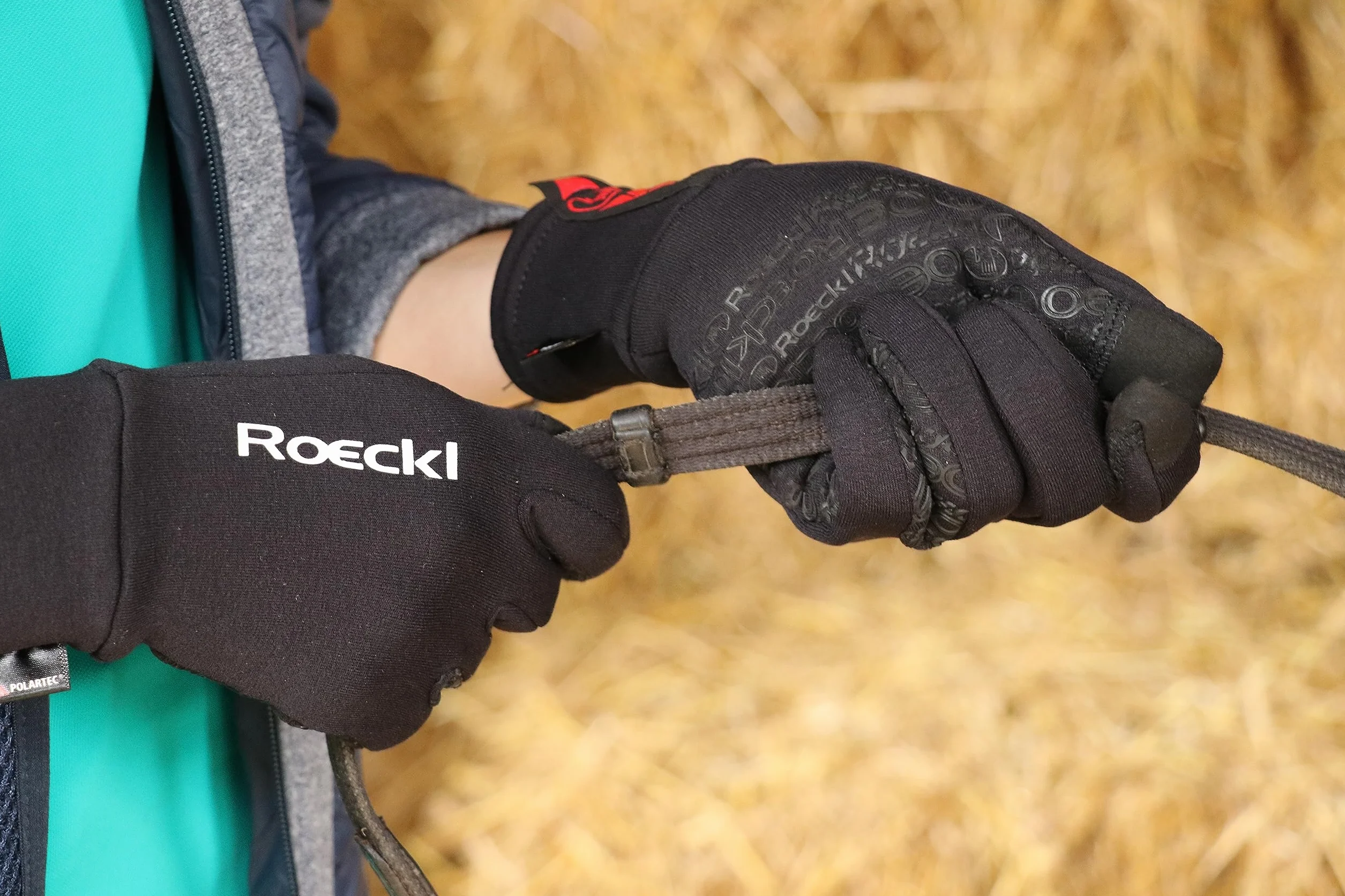 Roeckl - Gants d'équitation d'hiver Weldon, Mixte, noir, 7.5