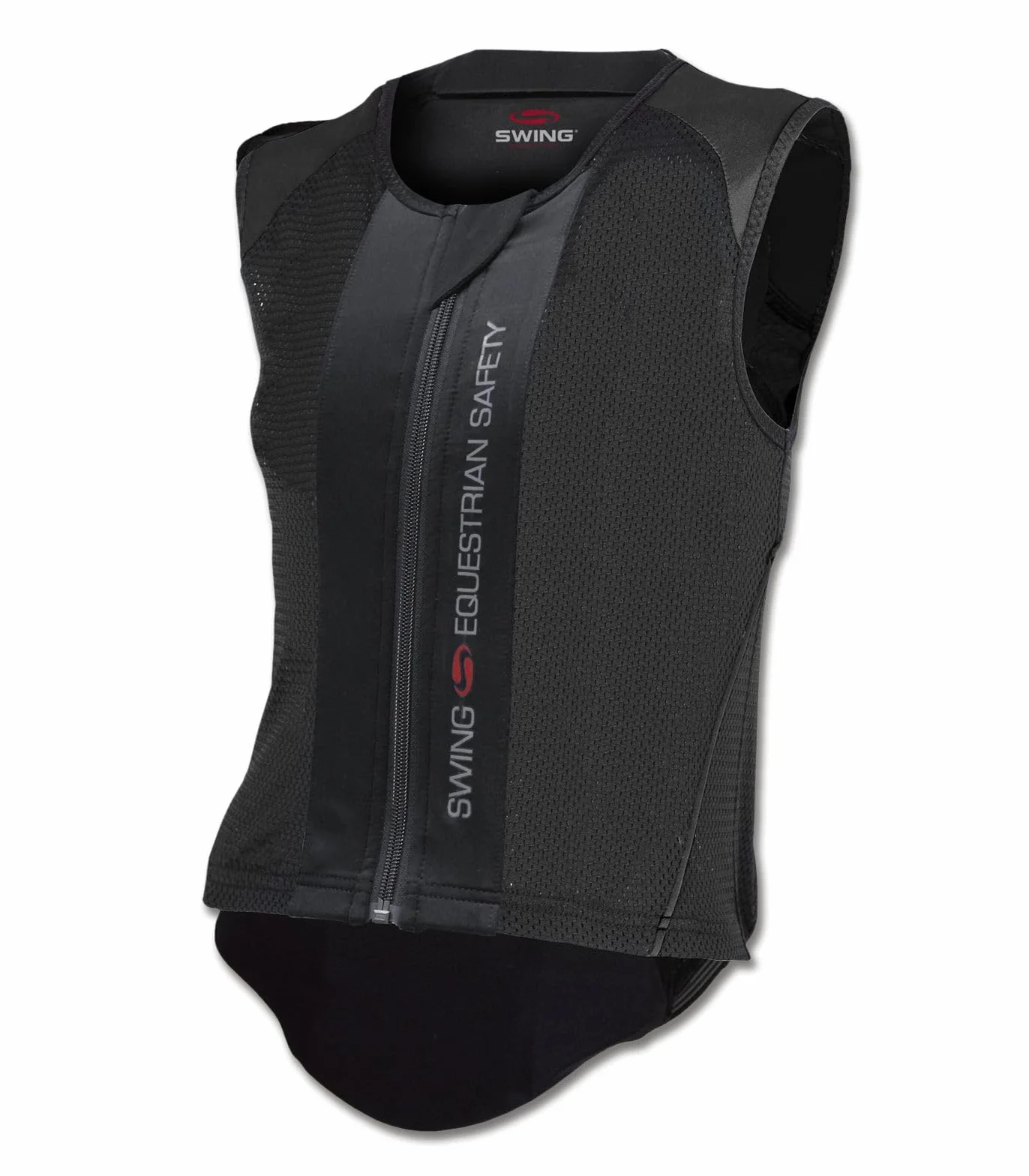 Gilet de protection dorsale pour l'équitation SWING P06 de Waldhausen - Souple - Pour adultes et enfants M noir