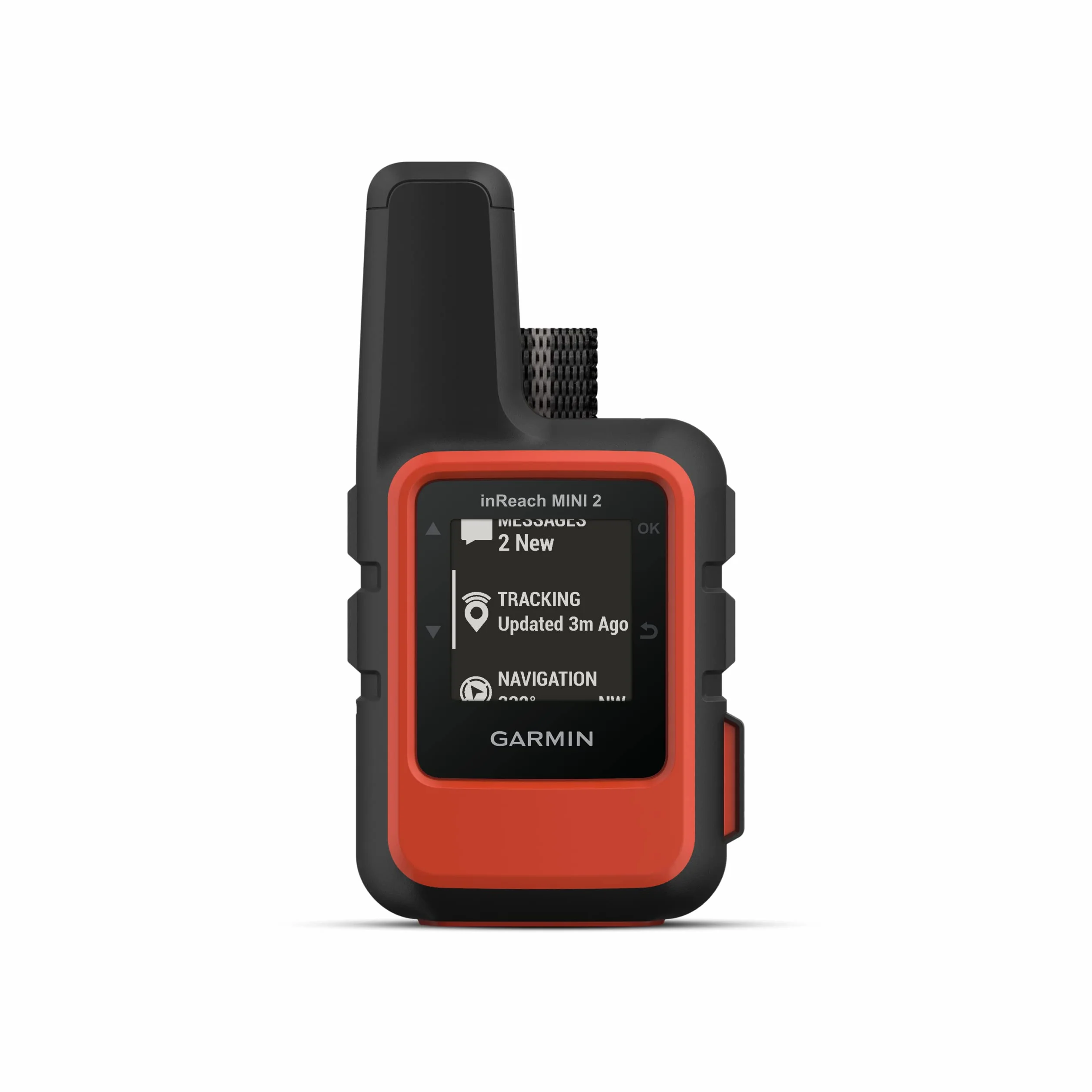 Garmin inReach Mini 2, Rouge - Balise de Communication par Satellite légère et compacte avec Navigation GPS