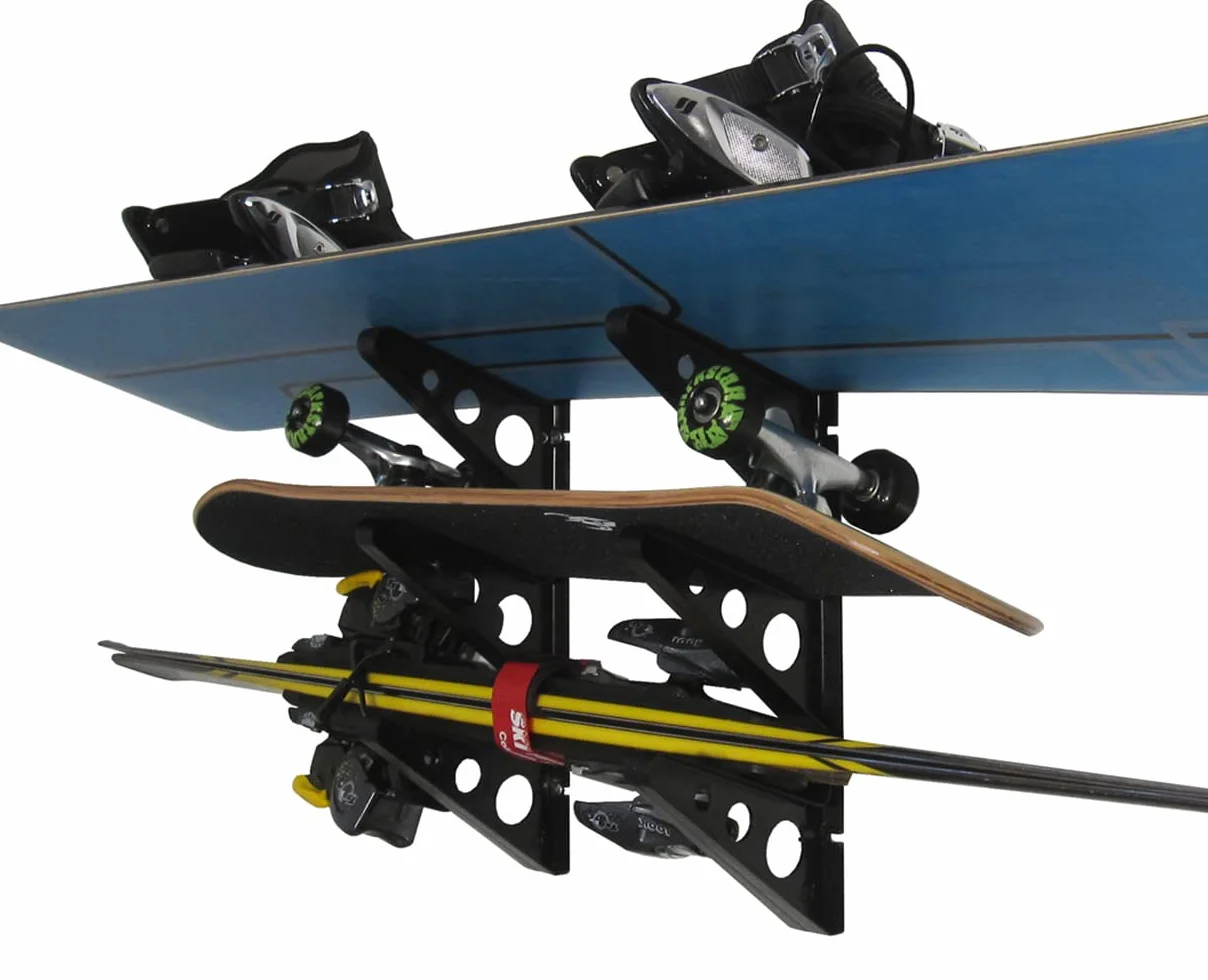StoreYourBoard Support de rangement pour ski et snowboard