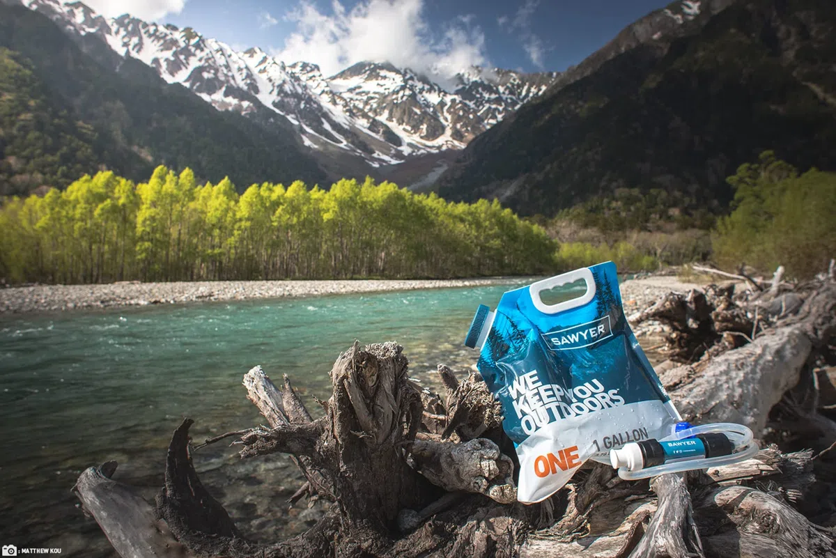 Sawyer Products - Filtre d'eau pour randonnée, accessoire camping, trekking (Sawyer Gravity Waterfilter System SP160)