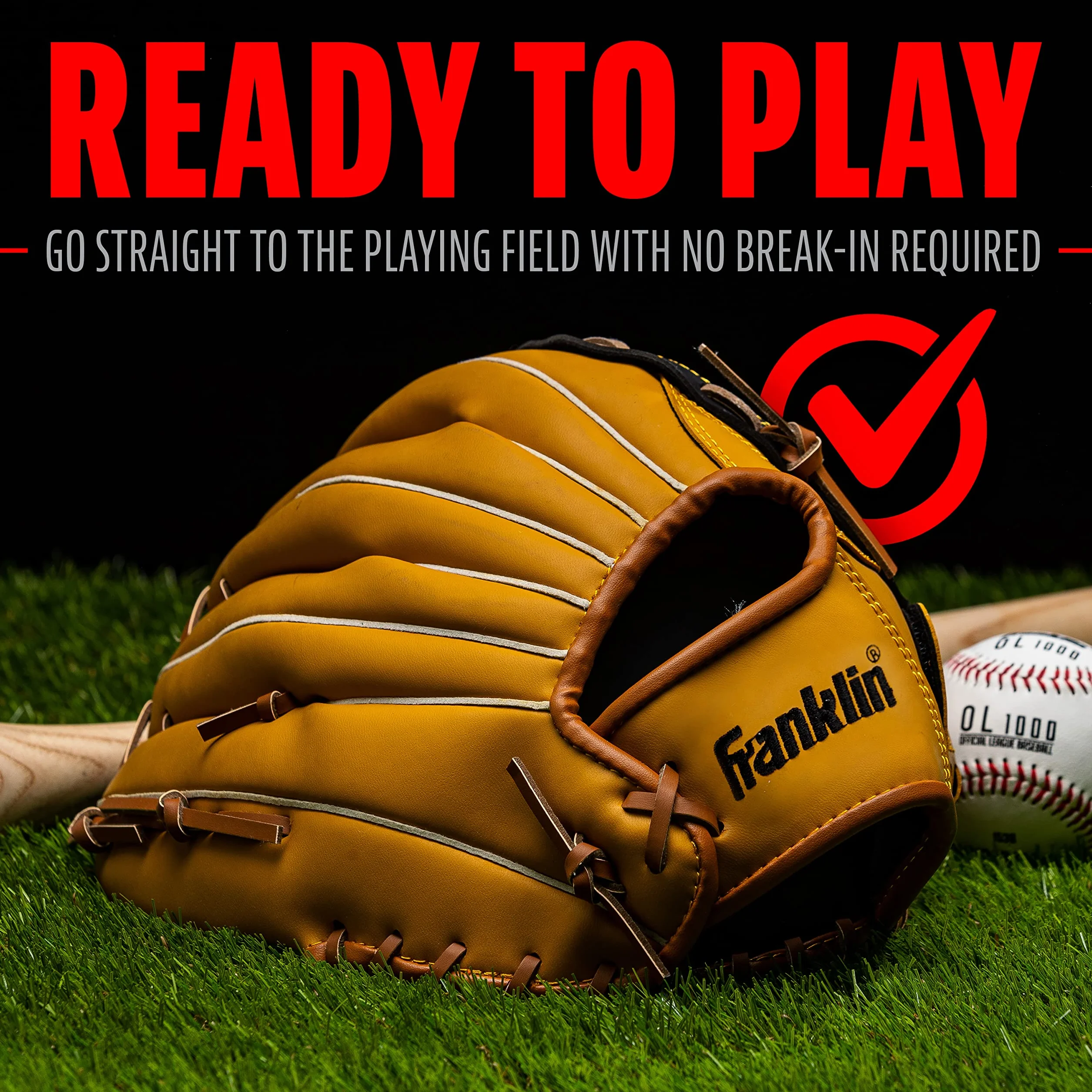 Franklin Sports Field Master Series Gants de Baseball