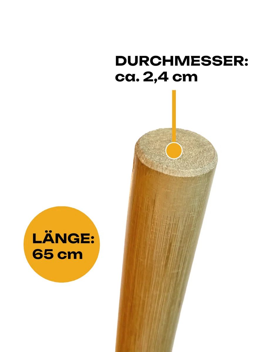 Lot de 10 bâtons Escrima en rotin clair 65 cm – Stick Arnis Kali Entraînement d'armes