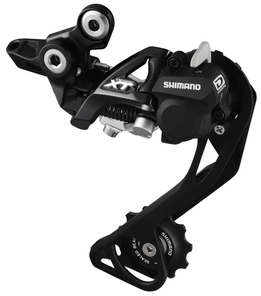 Rear Derailleur 10s Black SGS RD-M786 Deore XT T- Nor Shdw+